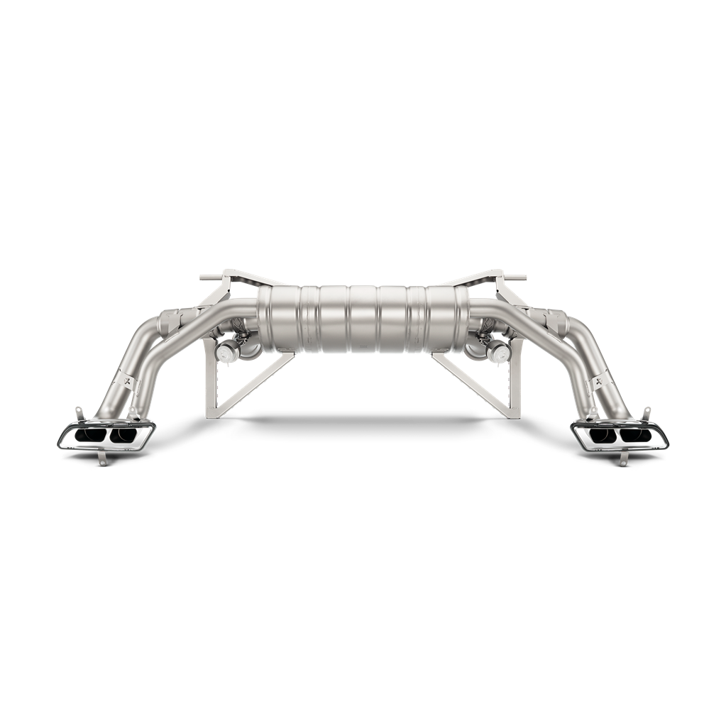 Akrapovič Slip-On Line Exhaust (Titanium) - 2016-2018 Audi R8 5.2 FSI
