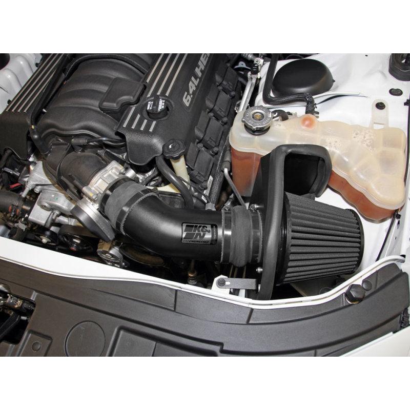 K&N 11-13 Dodge Challenger V8/12-13 Charger V8 / 12-13 Chrysler 300 Black Performance Intake Kit