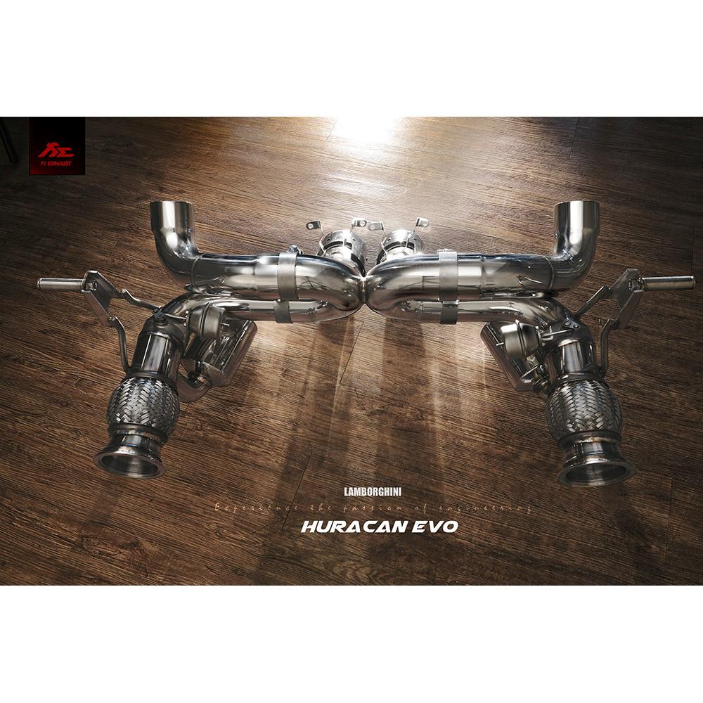 Fi Exhaust Full Exhaust System for 2019+ Lamborghini Hurancan EVO
