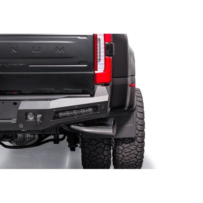 Addictive Desert Designs 23-26 Ford F250/F350/F450 SD HoneyBadger Rear Bumper - Hammer Black