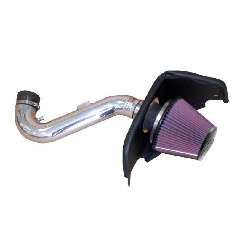K&N 05-09 Ford Mustang V6 4.0L  Polished Typhoon Short Ram Intake