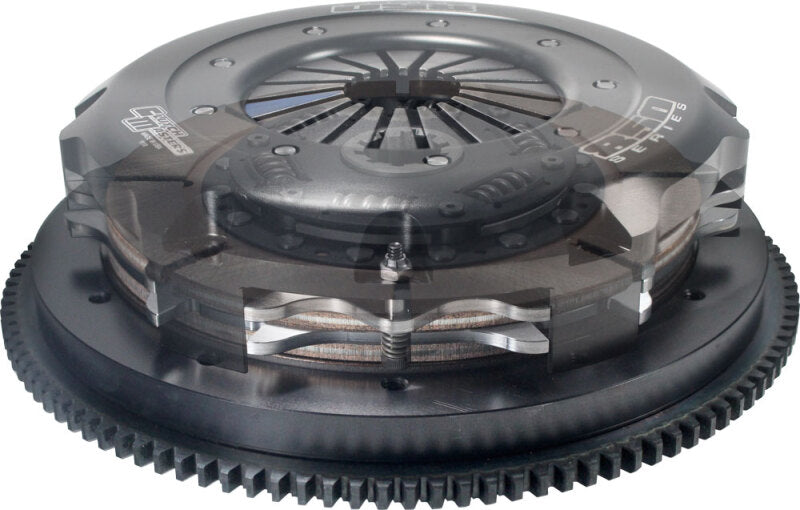 Clutch Masters 01-07 Mitsubishi Lancer Evo 850 Street Twin Disc Clutch Kit w/ Aluminum Flywheel