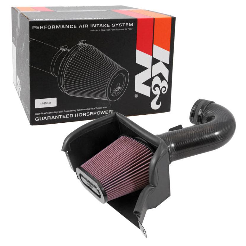 K&N 15-16 Chevrolet Corvette Z06 6.2L V8 Performance Intake Kit