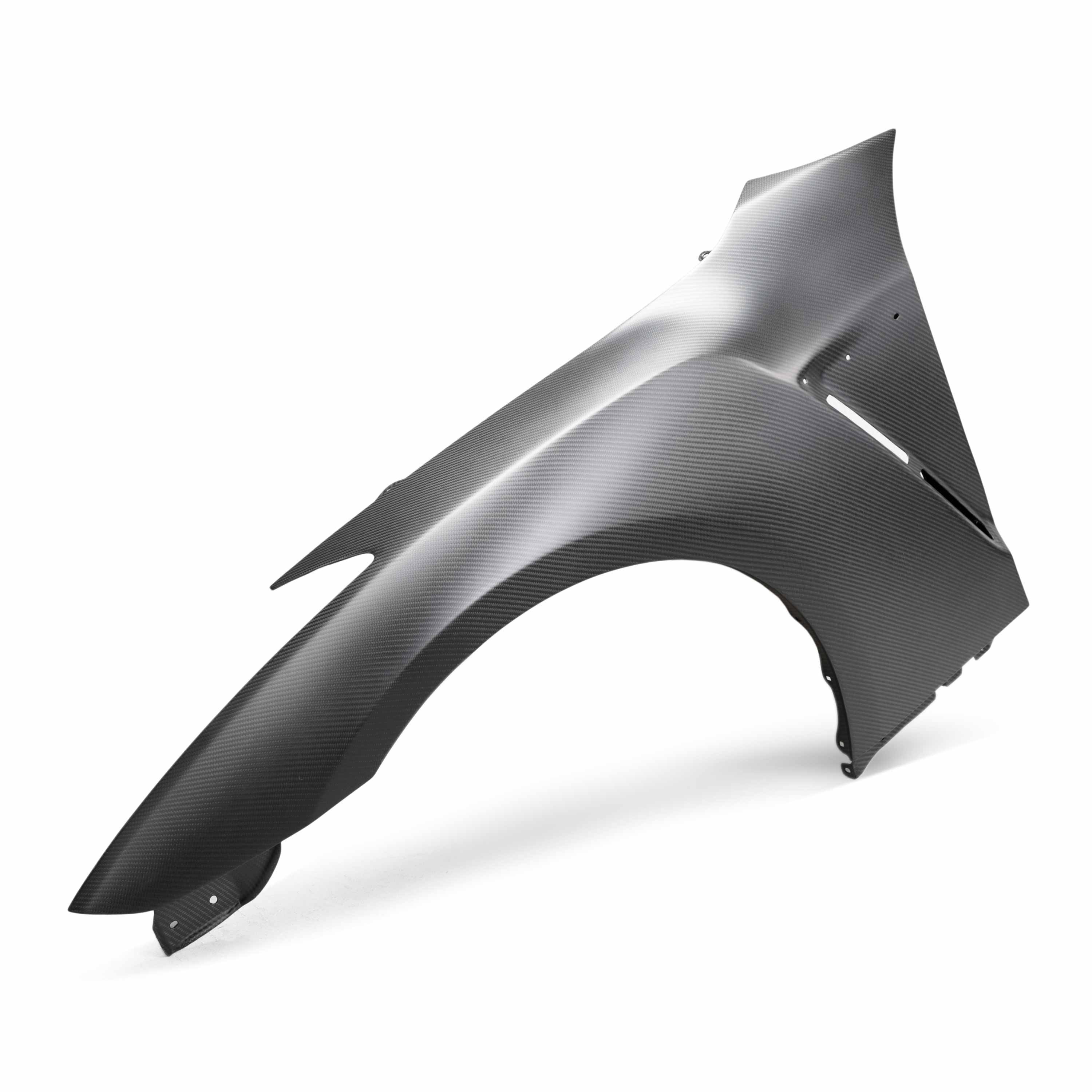 Seibon OEM-Style Dry Carbon Front Fenders - 2009-2022 Nissan GTR