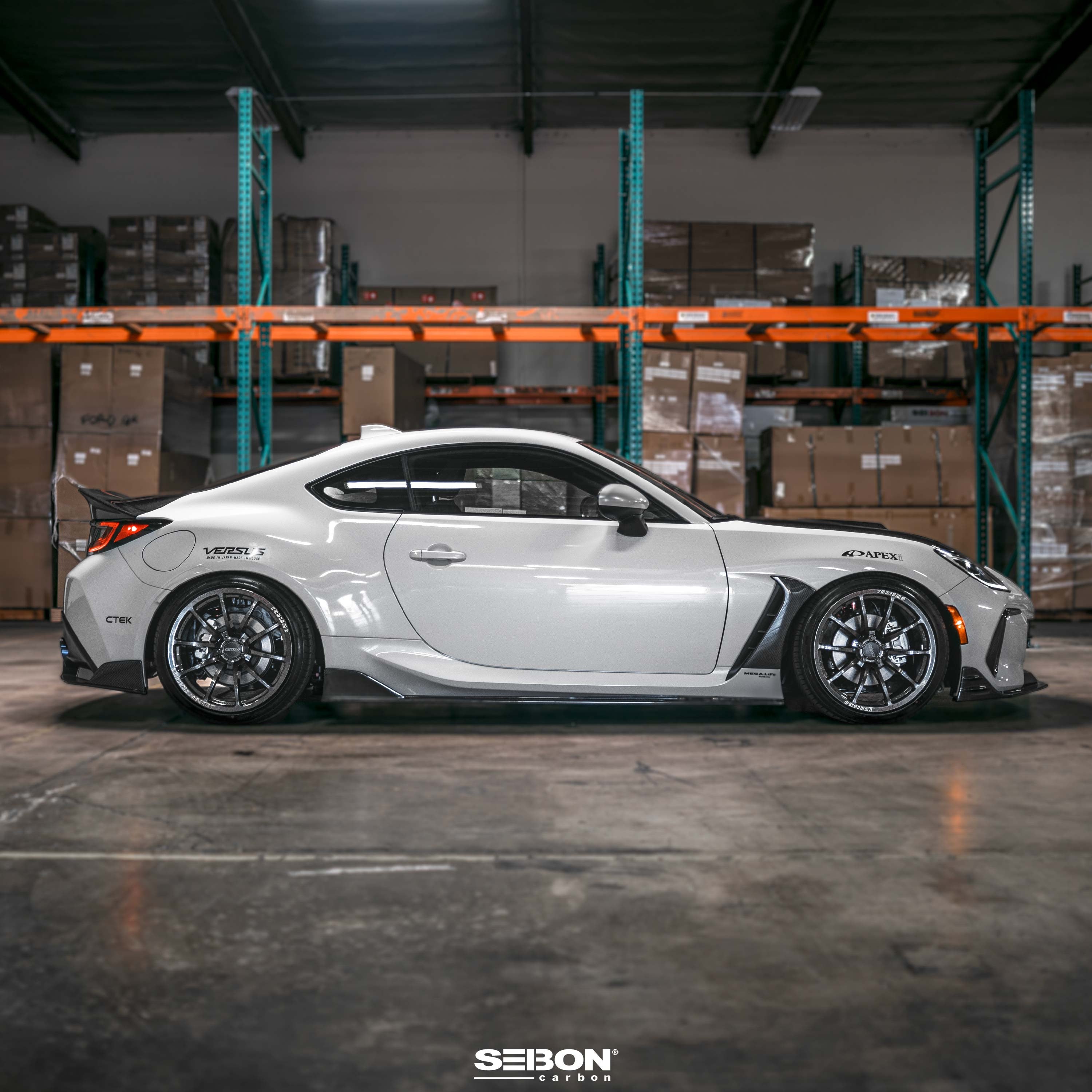 Seibon Carbon Fiber Fender Trim - 2022-2024 Toyota GR86/Subaru BRZ