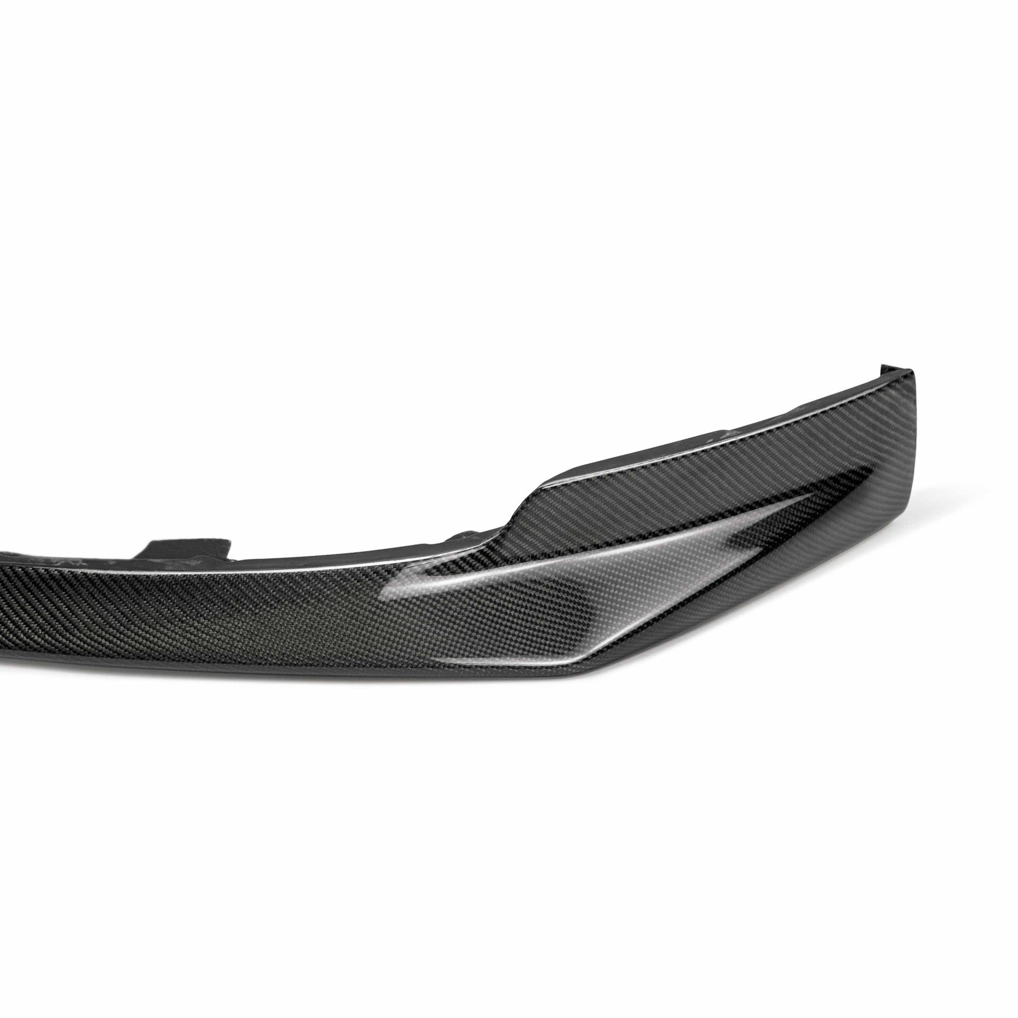 Seibon RA-Style Carbon Fiber Front Lip - 2006 Mitsubishi EVO 9