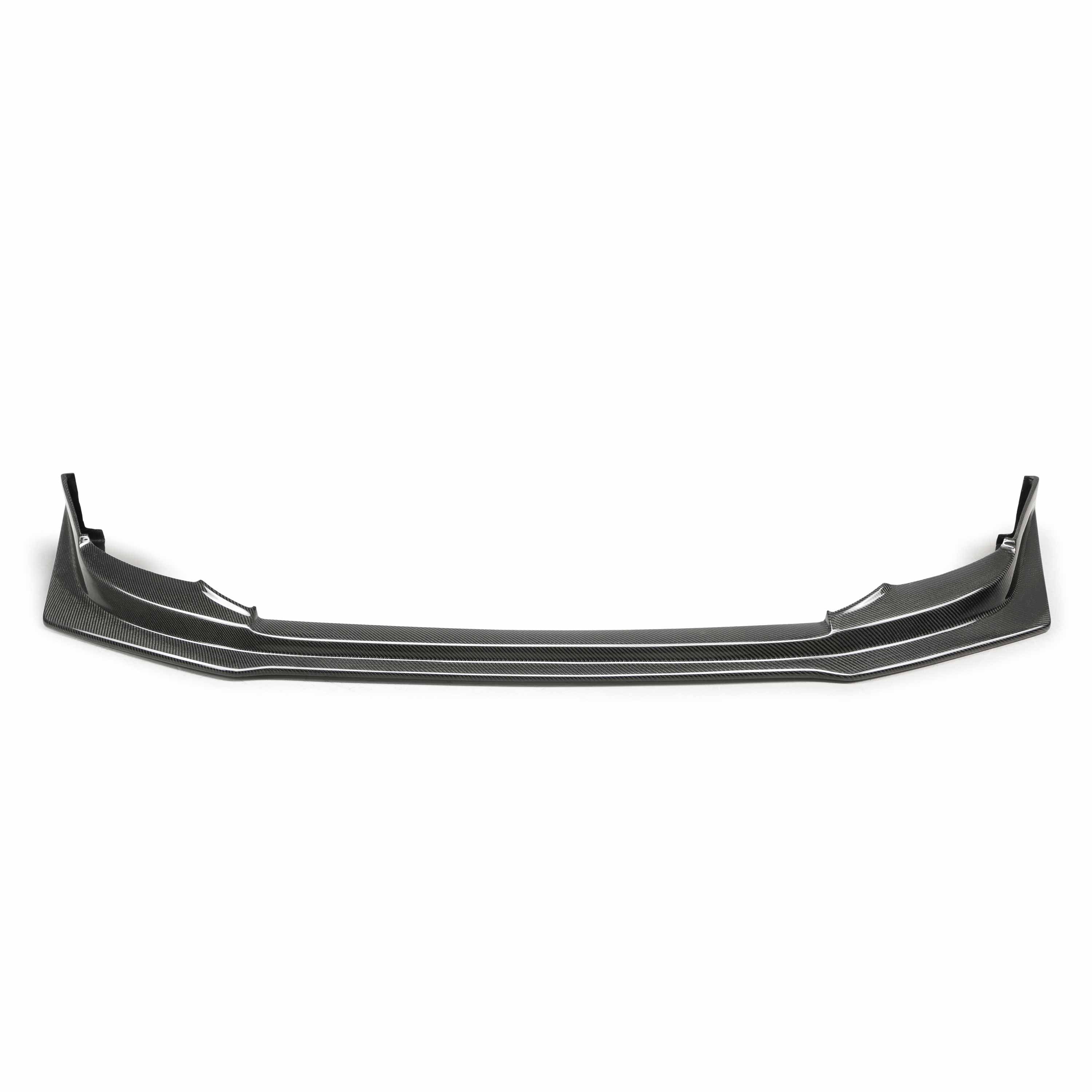 Seibon VR-Style Carbon Fiber Front Lip - 2008-2015 Mitsubishi Lancer EVO X