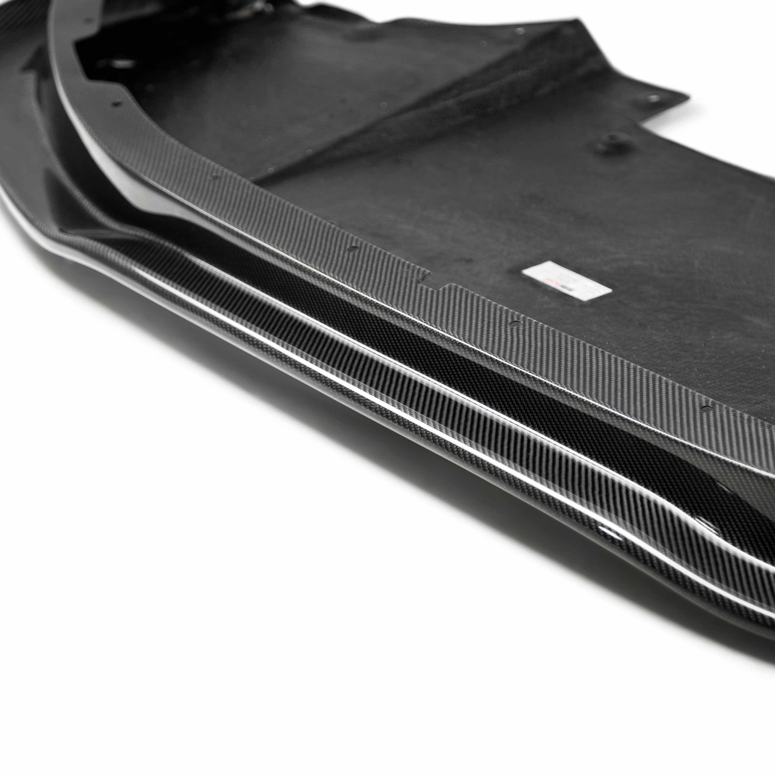 Seibon SS-Style Carbon Fiber Front Lip - 2009-2011 Nissan GTR