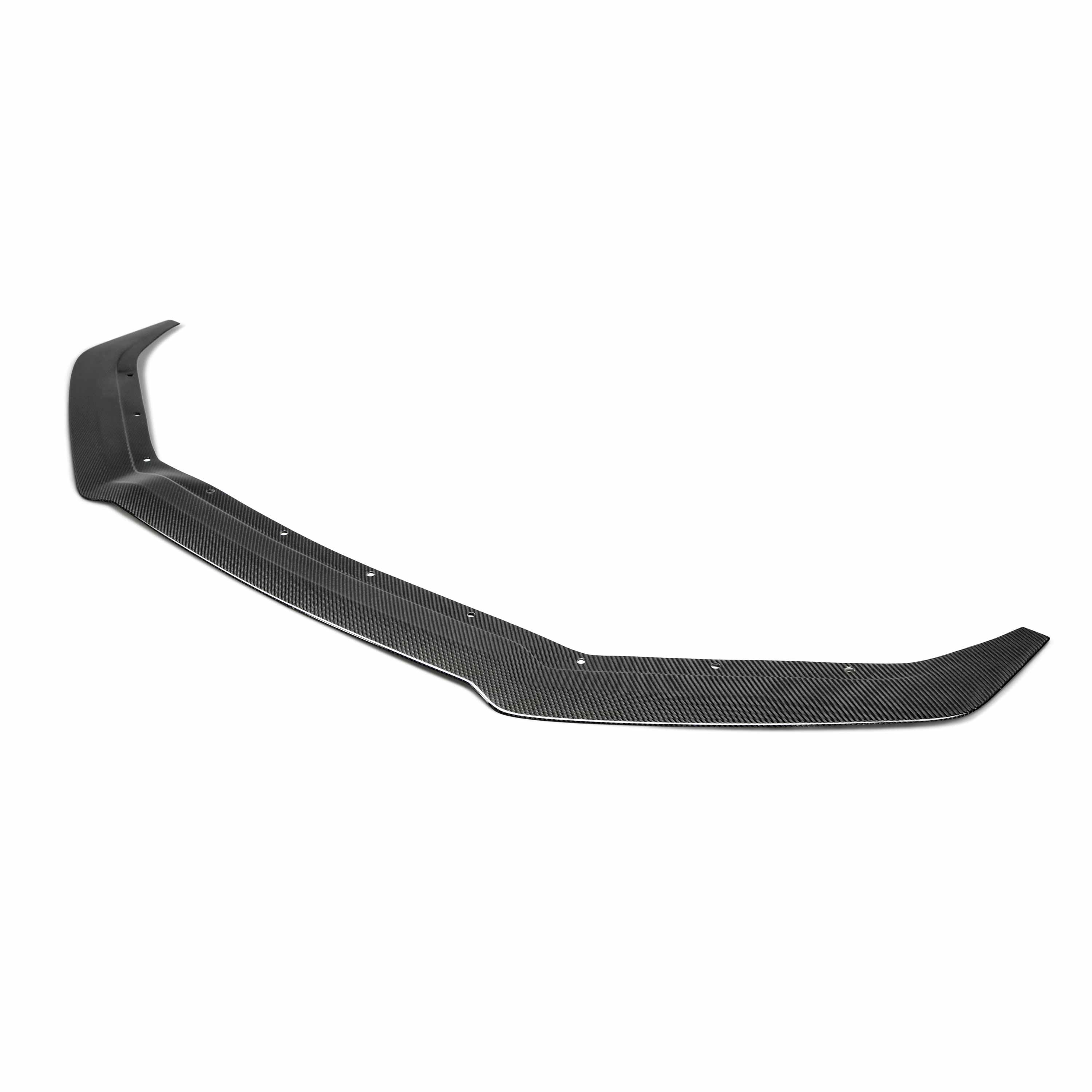 Seibon CV-Style Carbon Fiber Front Splitter - 2017-2021 Honda Civic Type R