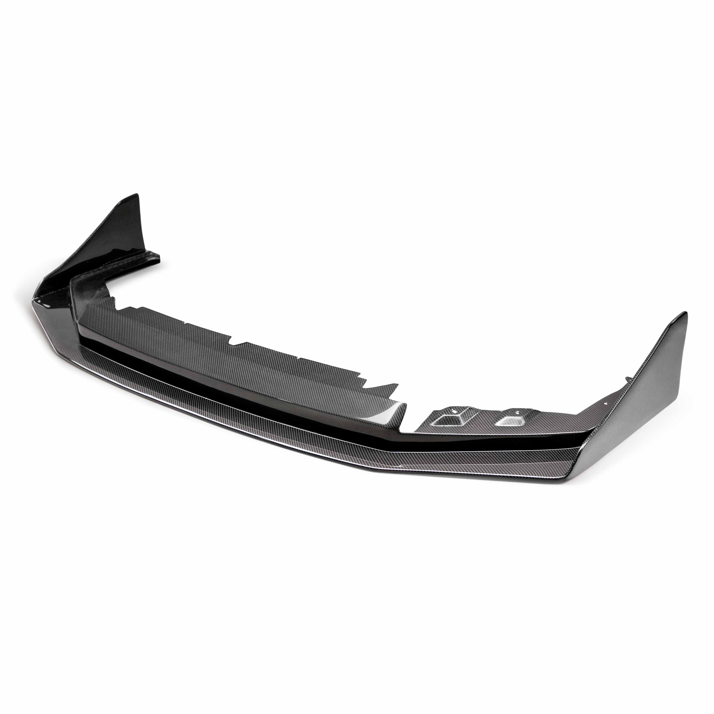 Seibon CW-Style Carbon Fiber Front Lip - 2018-2021 Subaru WRX/STI