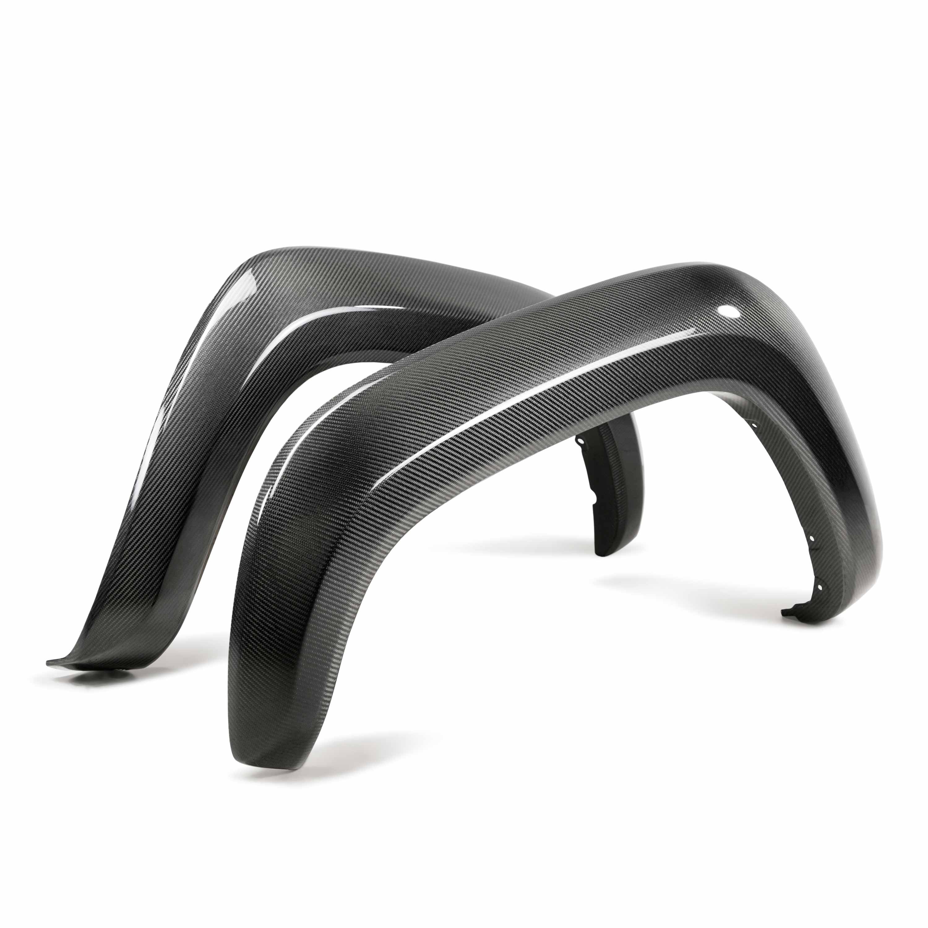 Seibon Carbon Fiber Front Fender Flares - 2016-2023 Toyota Tacoma