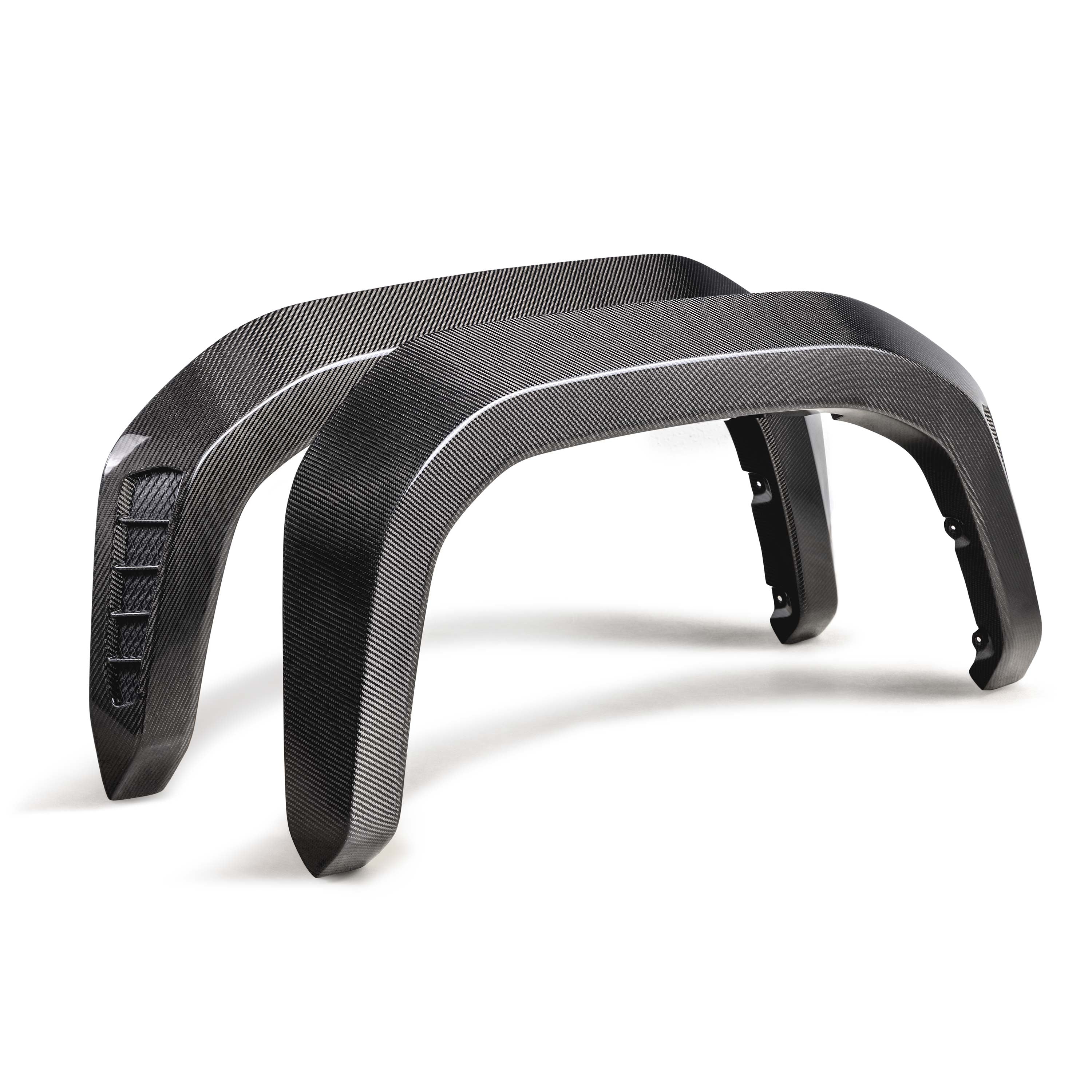 Seibon Carbon Fiber Rear Fender Flares - 2024 Toyota Tacoma