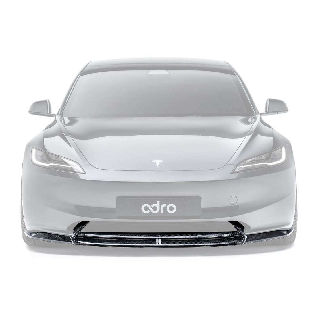 ADRO Tesla Model 3 Highland Carbon Fiber Front Lip
