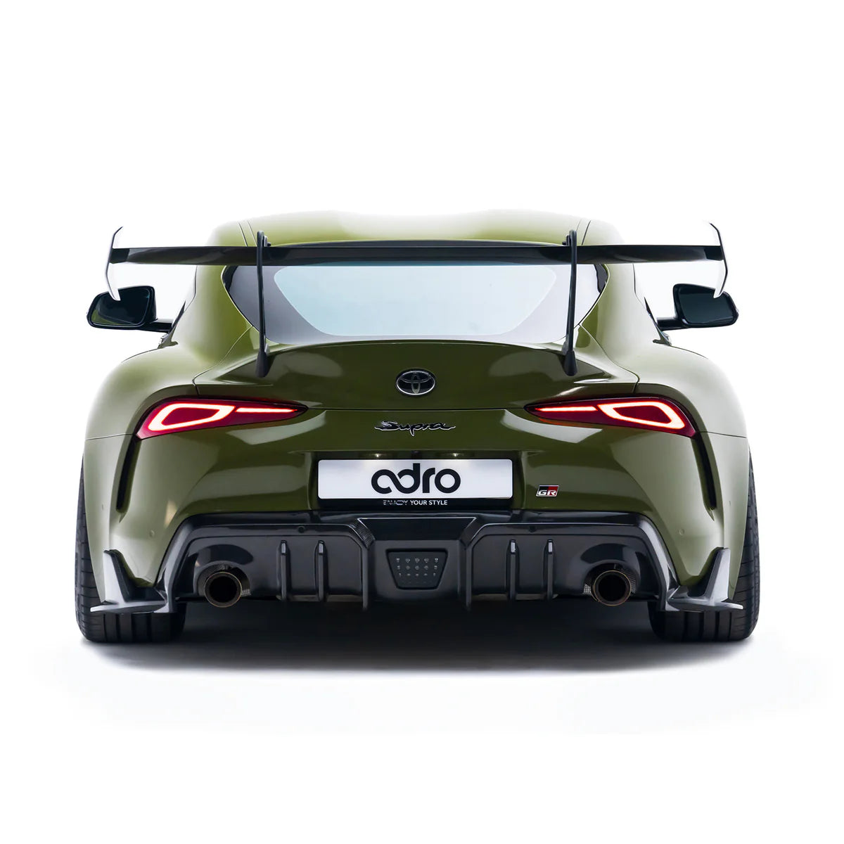 ADRO Toyota GR Supra AT-P1 Reverse Swan Neck Wing