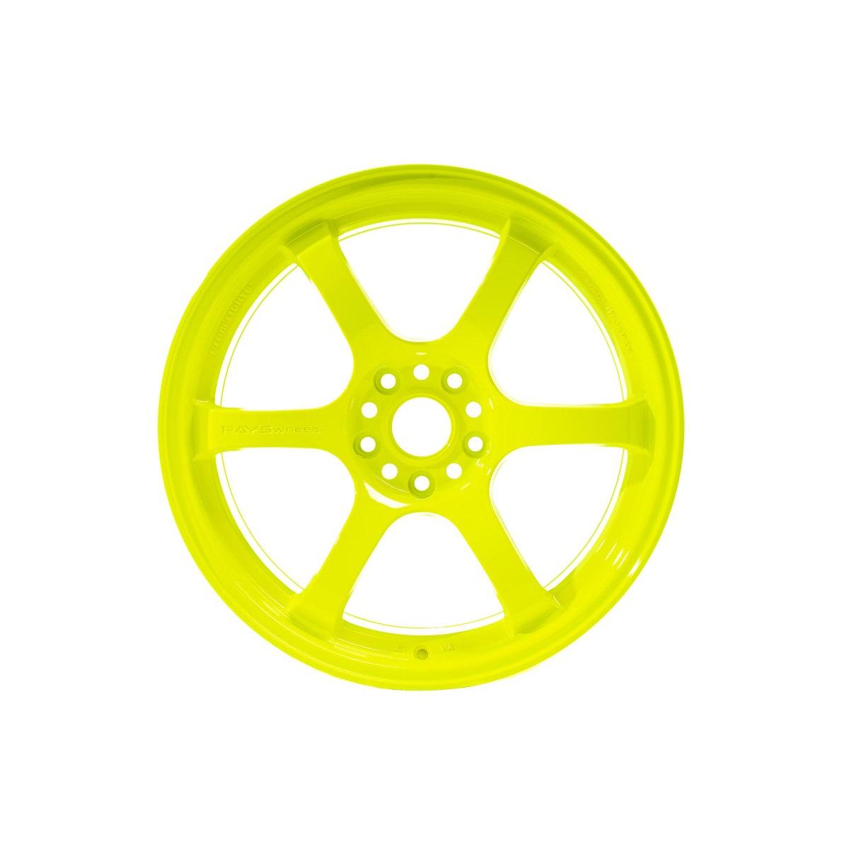 RAYS gramLIGHTS 57DR - 18x9.5 / 5x100 / +38 - Luminous Yellow (FRS/BRZ
