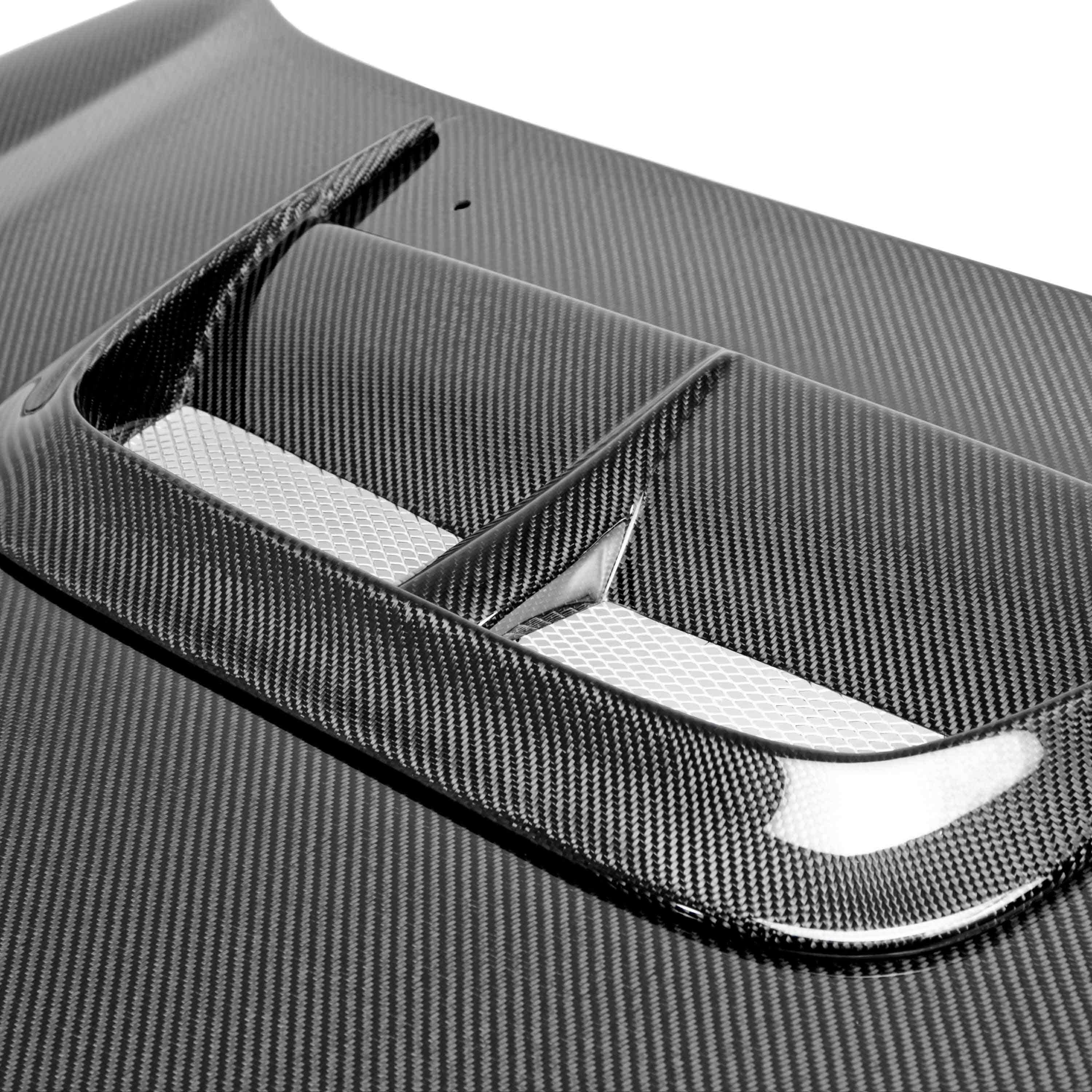 Seibon CW-Style Carbon Fiber Hood - 2002-2003 Subaru Impreza/WRX