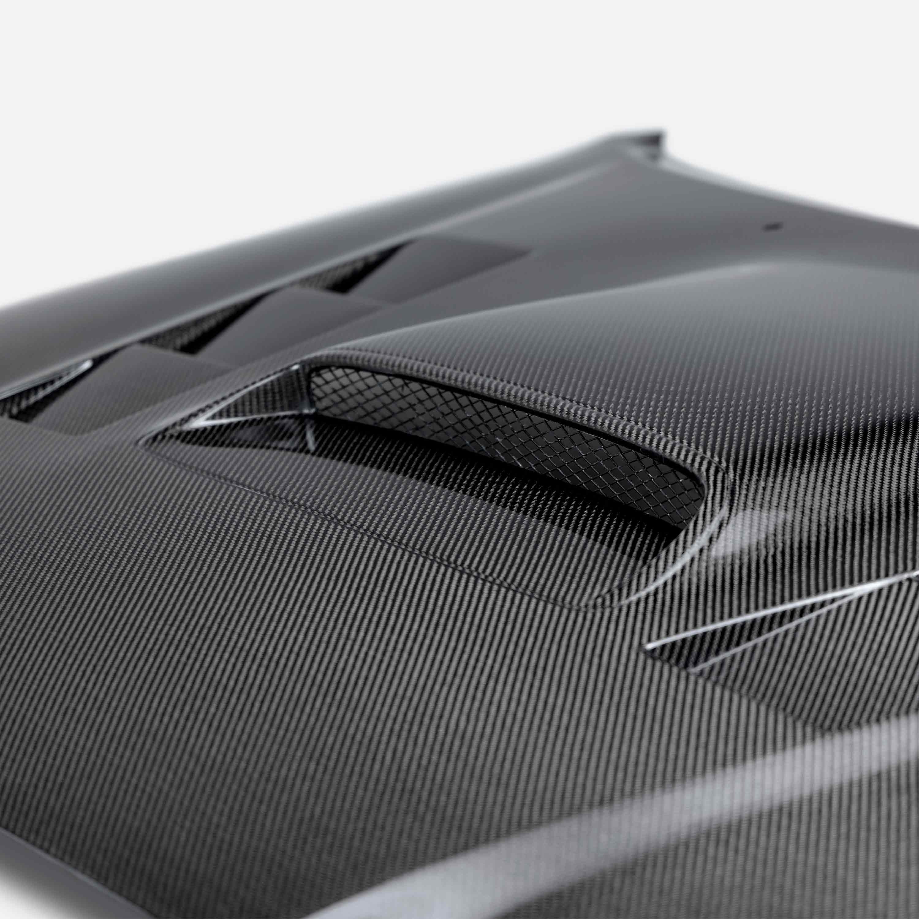 Seibon TS-Style Carbon Fiber Hood - 2005-2011 Toyota Tacoma