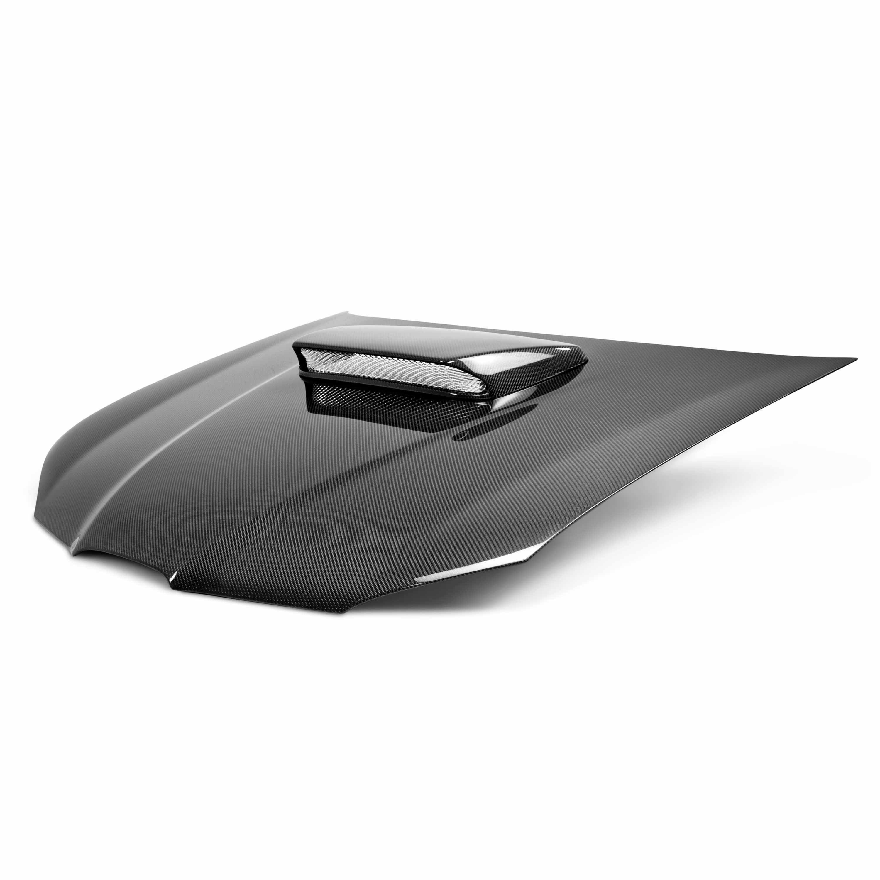 Seibon STI CF Hood Scoop | 06-07 Subaru WRX/STI (HDS0607SBIMP-STI) (HDS0607SBIMP-STI) main image 1
