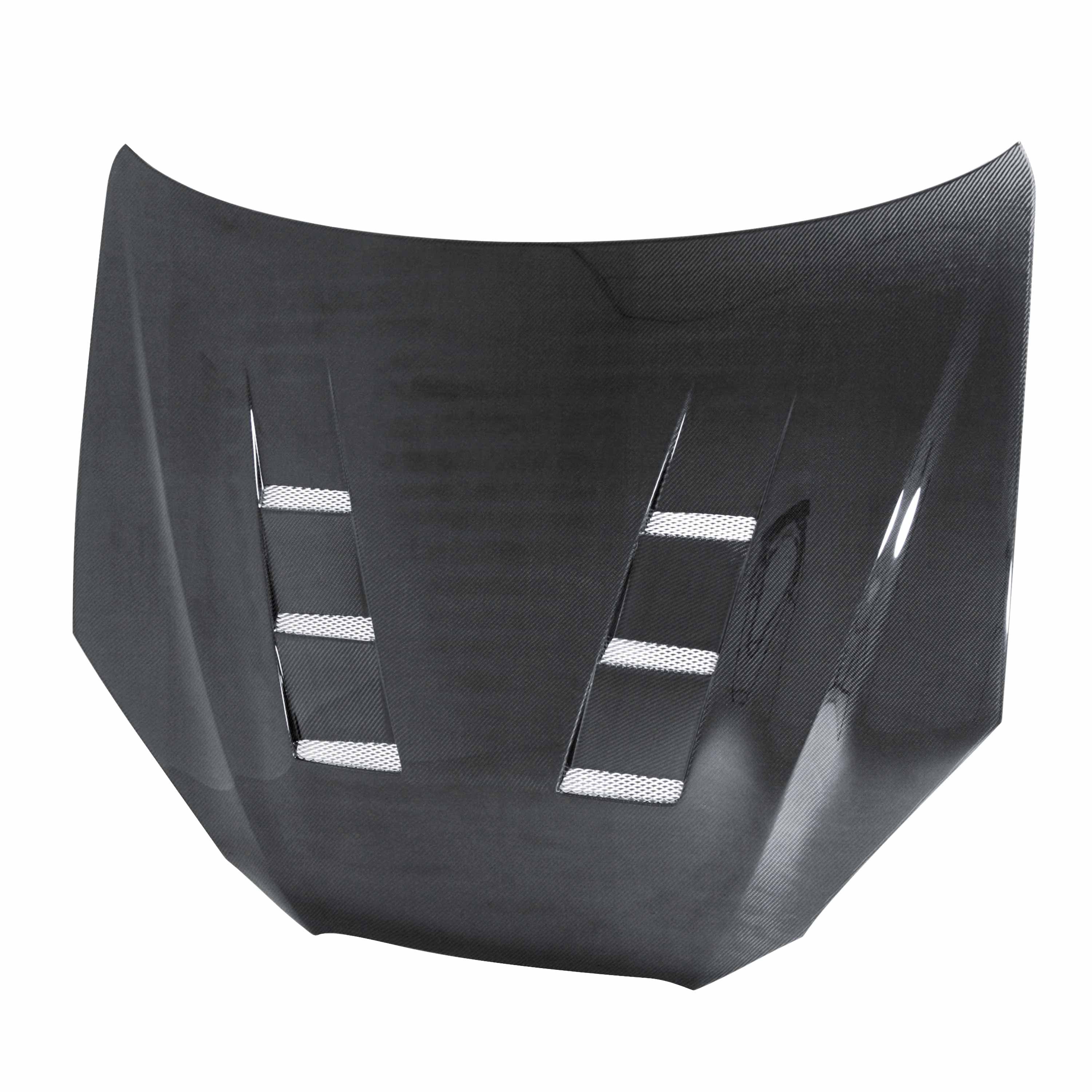 Seibon TS-Style Carbon Fiber Hood - 2010-2012 Hyundai Genesis 2DR