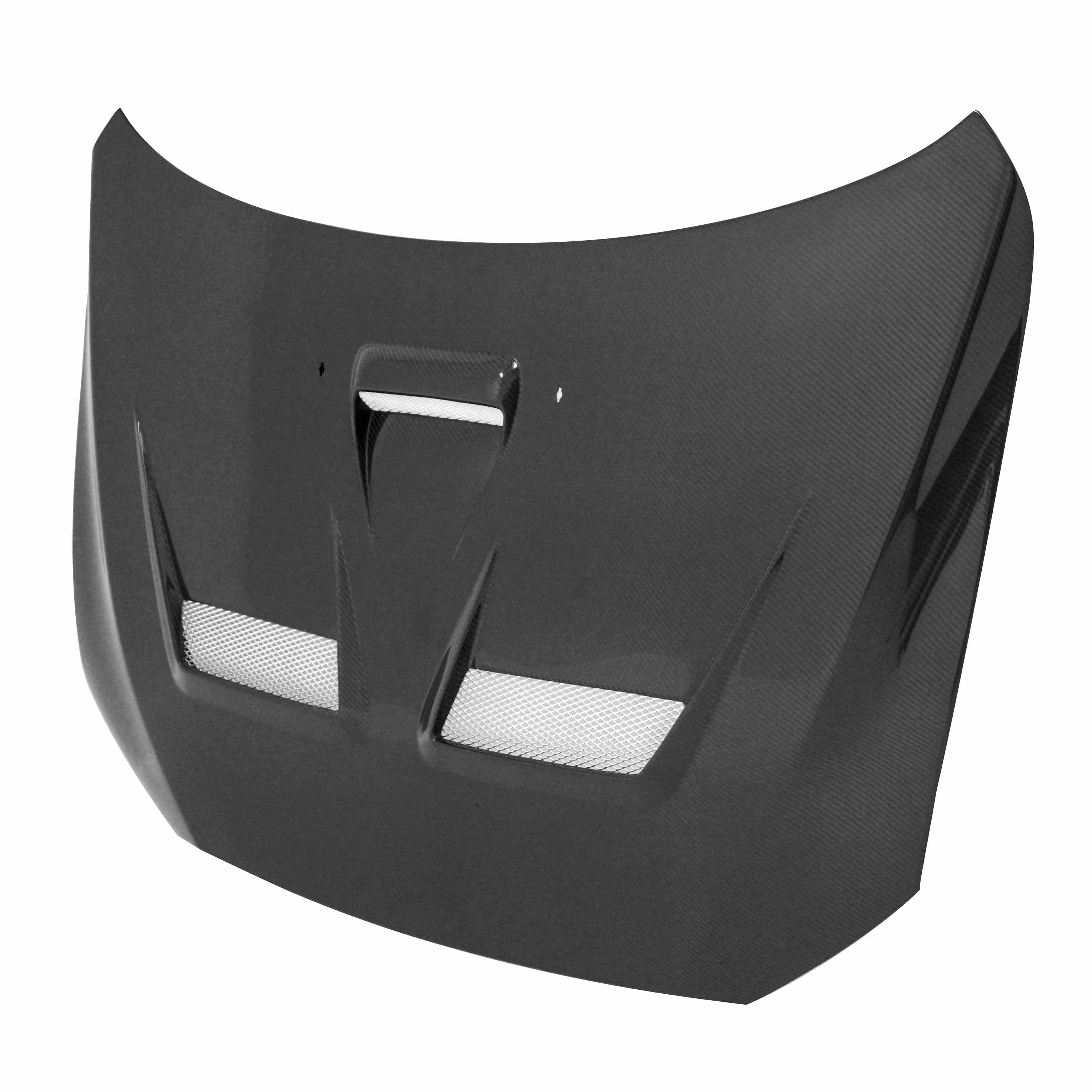 Seibon CW-Style Carbon Fiber Hood - 2008-2015 Mitsubishi Lancer EVO X