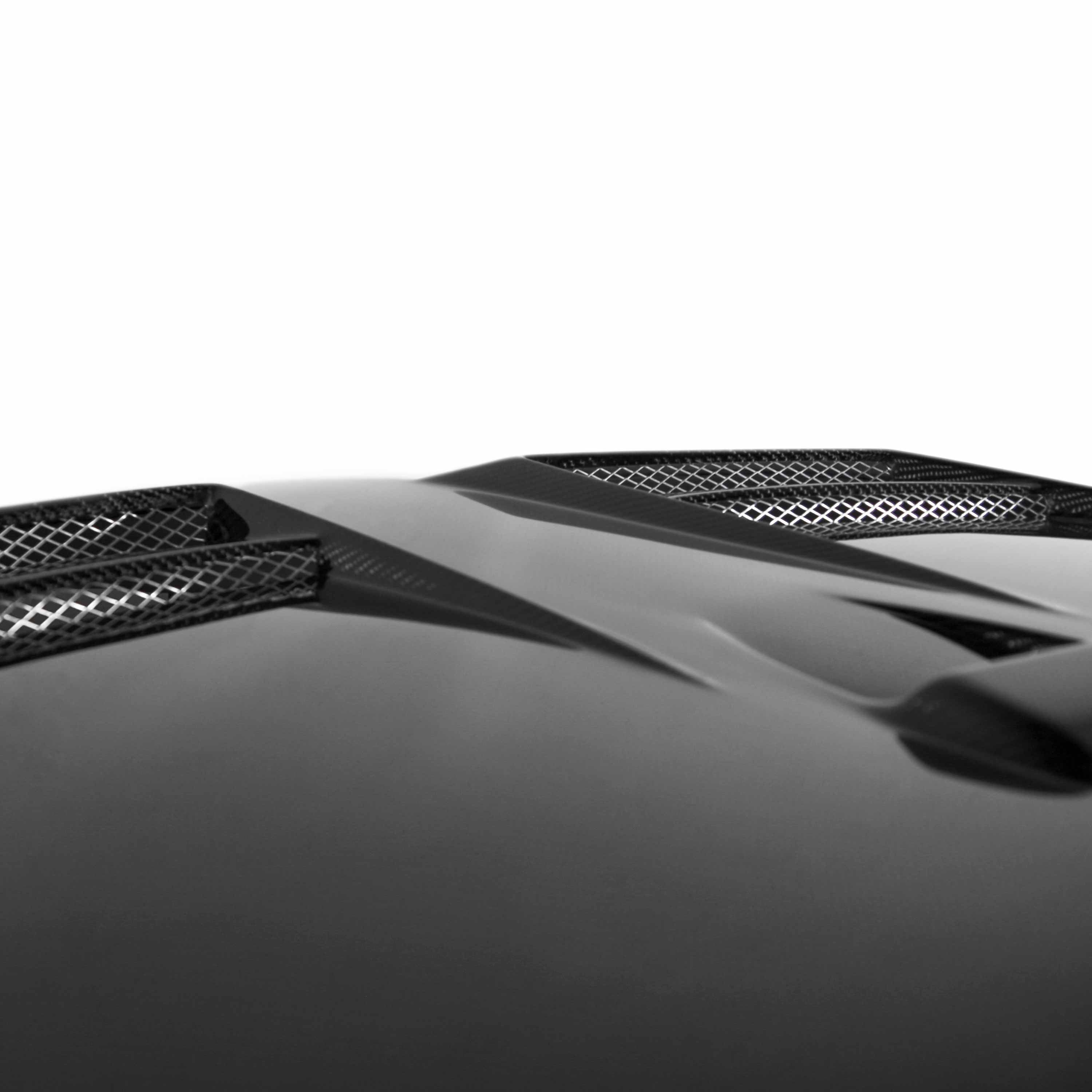 Seibon DV-Style Carbon Fiber Hood - 2008-2017 Mitsubishi Lancer
