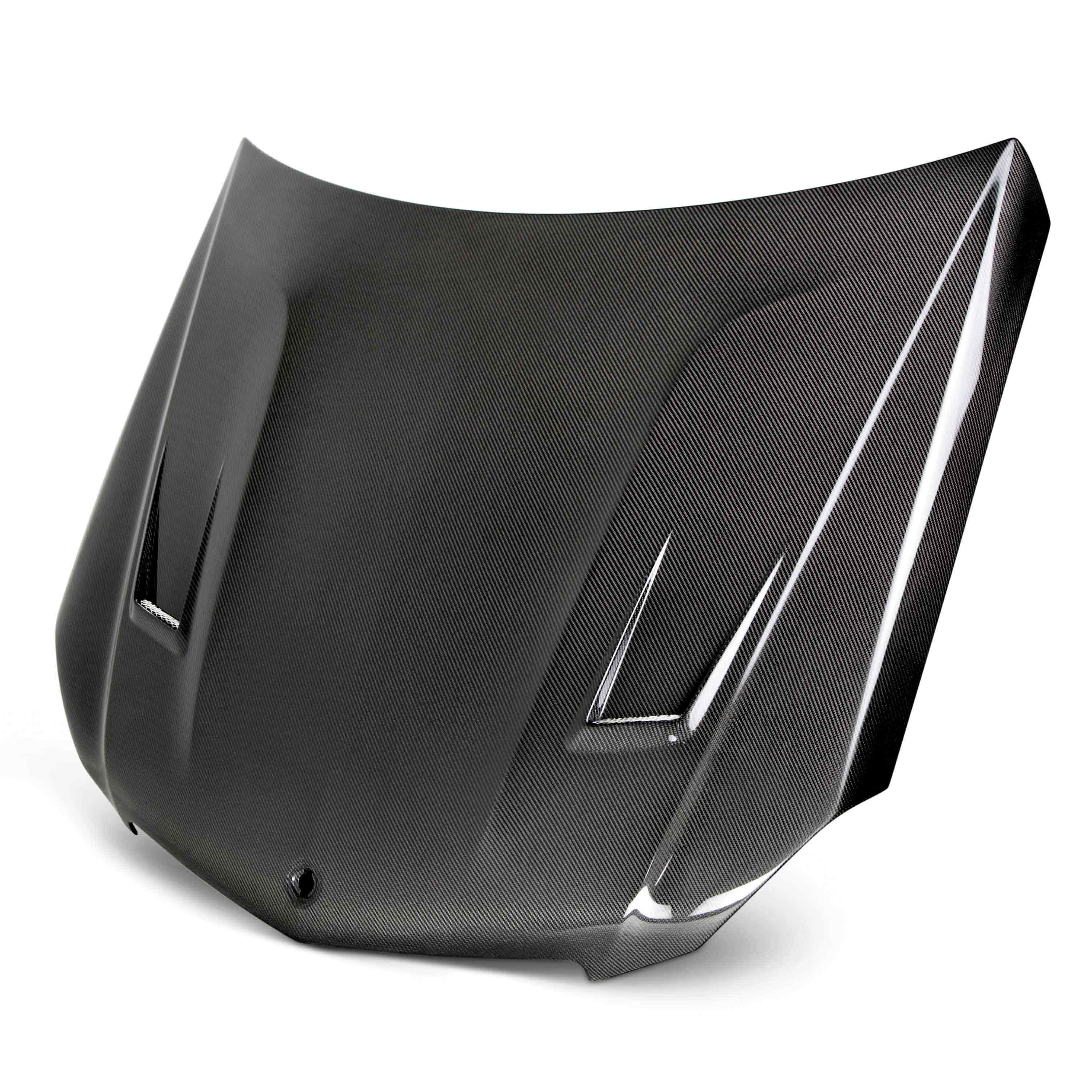 Seibon GT-Style Carbon Fiber Hood - 2012-2015 Mercedes Benz C63