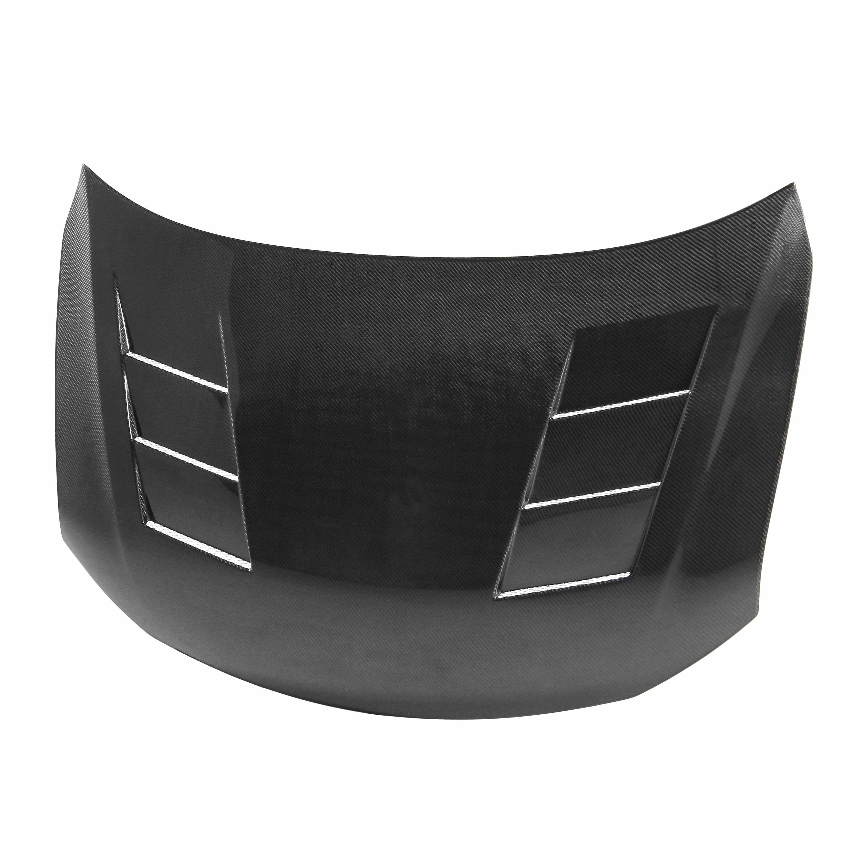Seibon TS-Style Carbon Fiber Hood - 2011-2013 Scion TC
