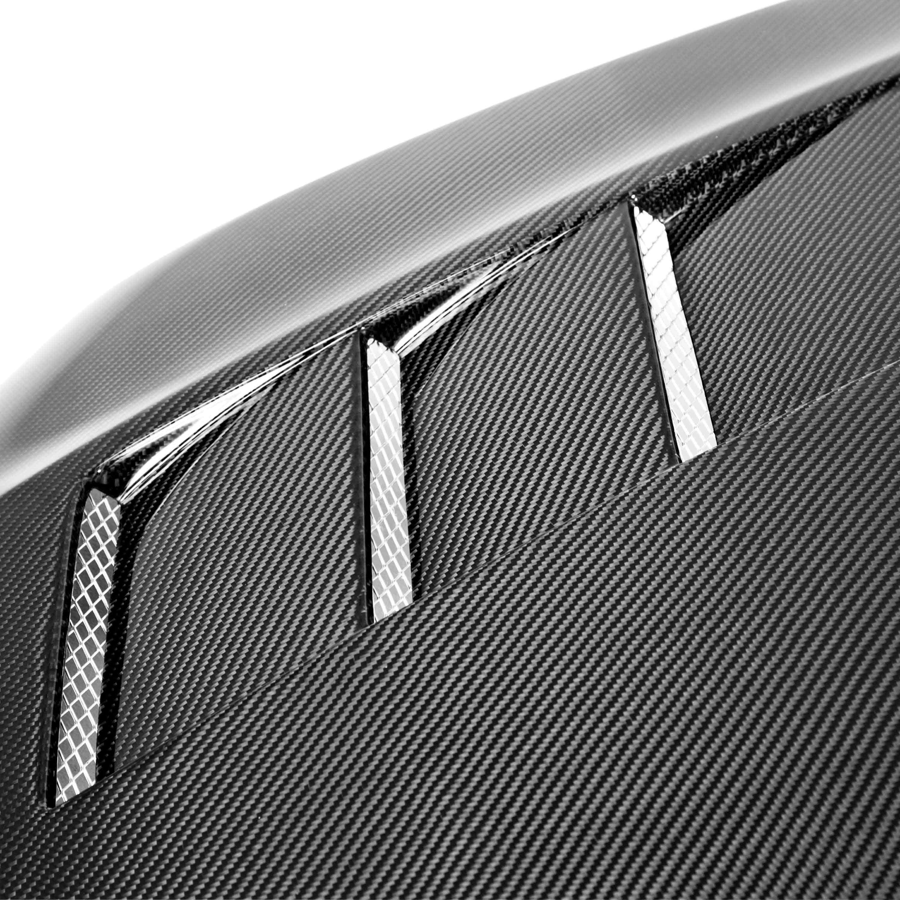 Seibon TS-Style Carbon Fiber Hood - 2012-2013 Honda Civic 2DR / 2012 Honda Civic 4DR
