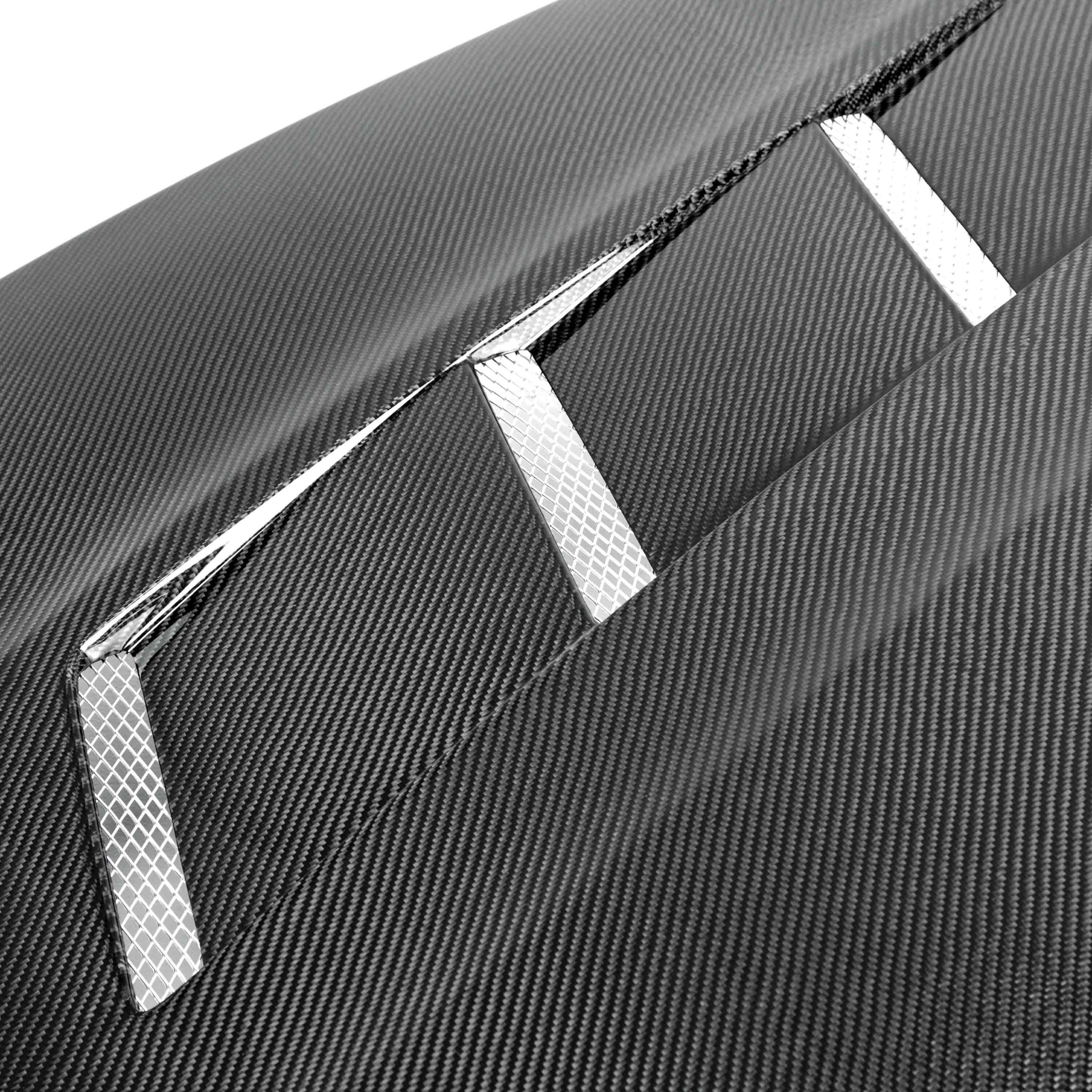 Seibon TS-Style Carbon Fiber Hood - 2013-2016 Hyundai Genesis 2DR