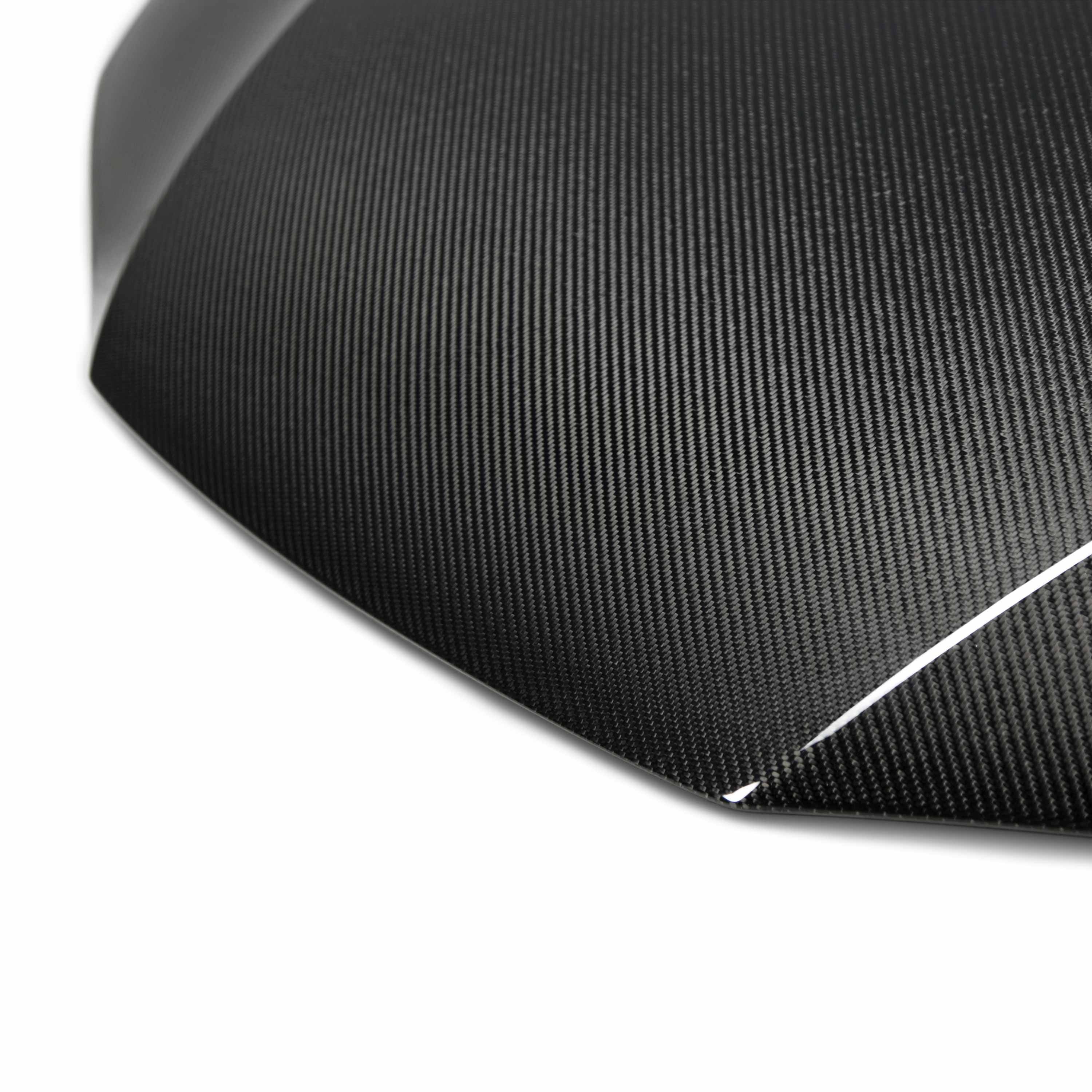 Seibon OEM-Style Carbon Fiber Hood - 2014-2015 Honda Civic 2DR