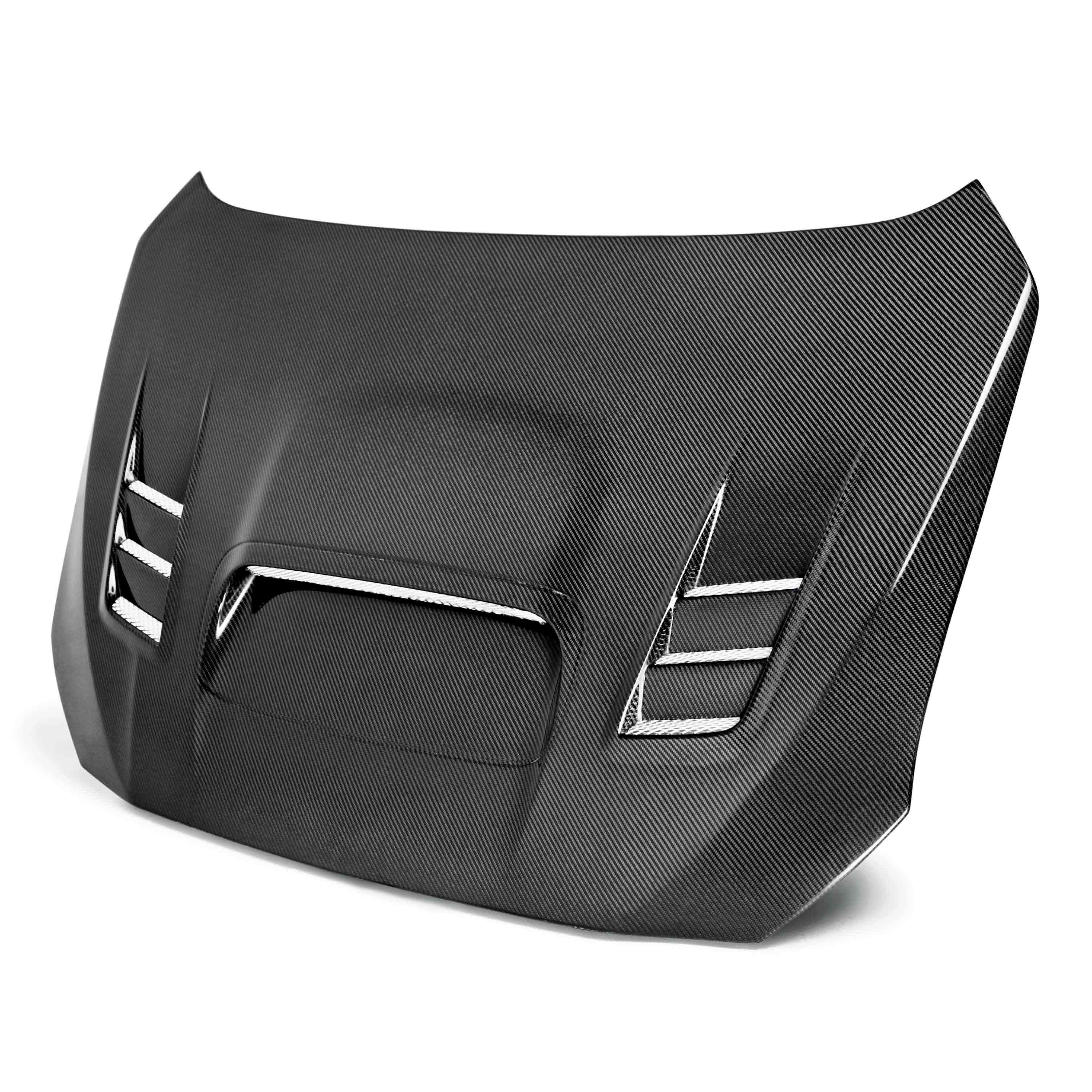 Seibon CW-Style Carbon Fiber Hood - 2015-2021 Subaru WRX/STI