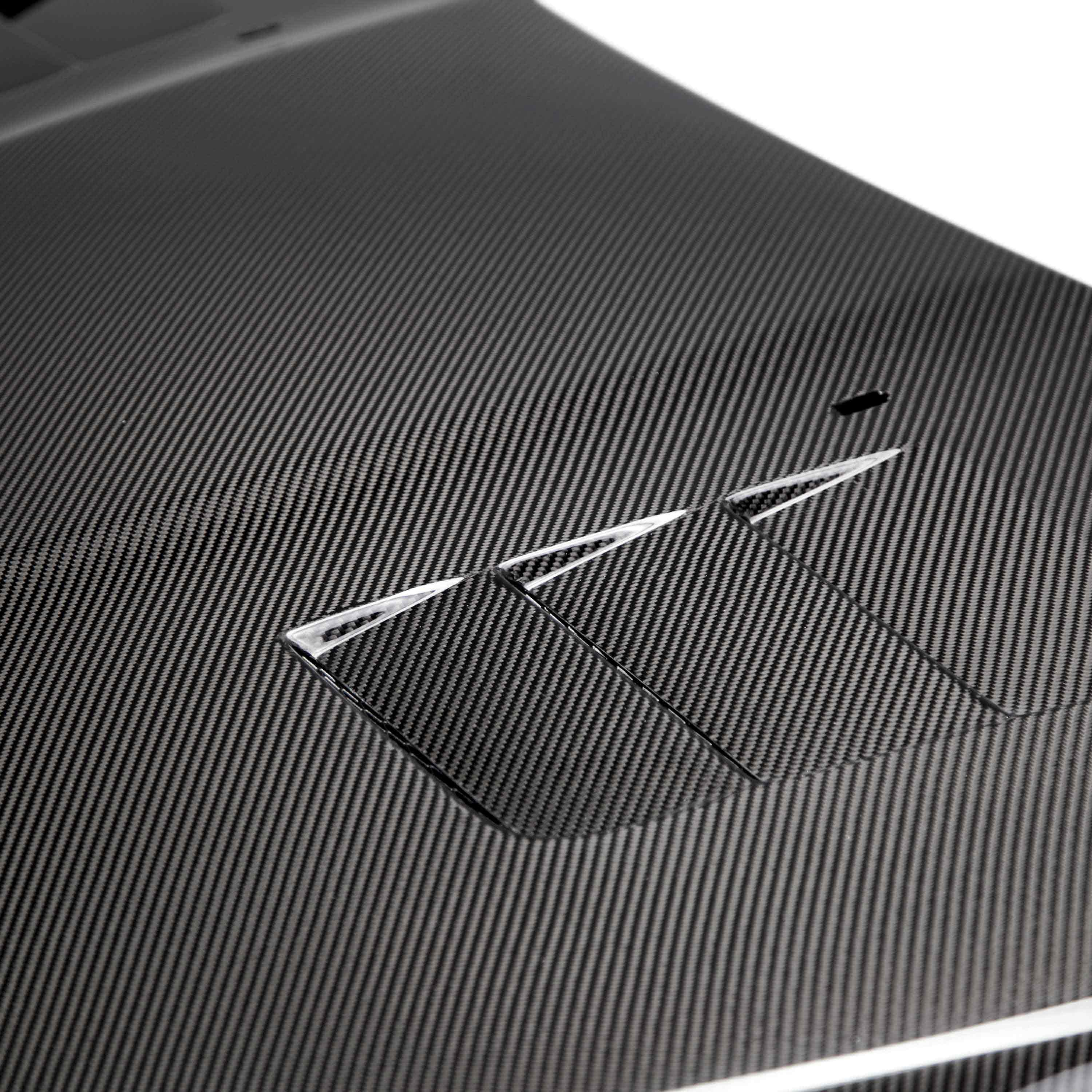 Seibon TS-Style Carbon Fiber Hood - 2015-2018 Ford Focus