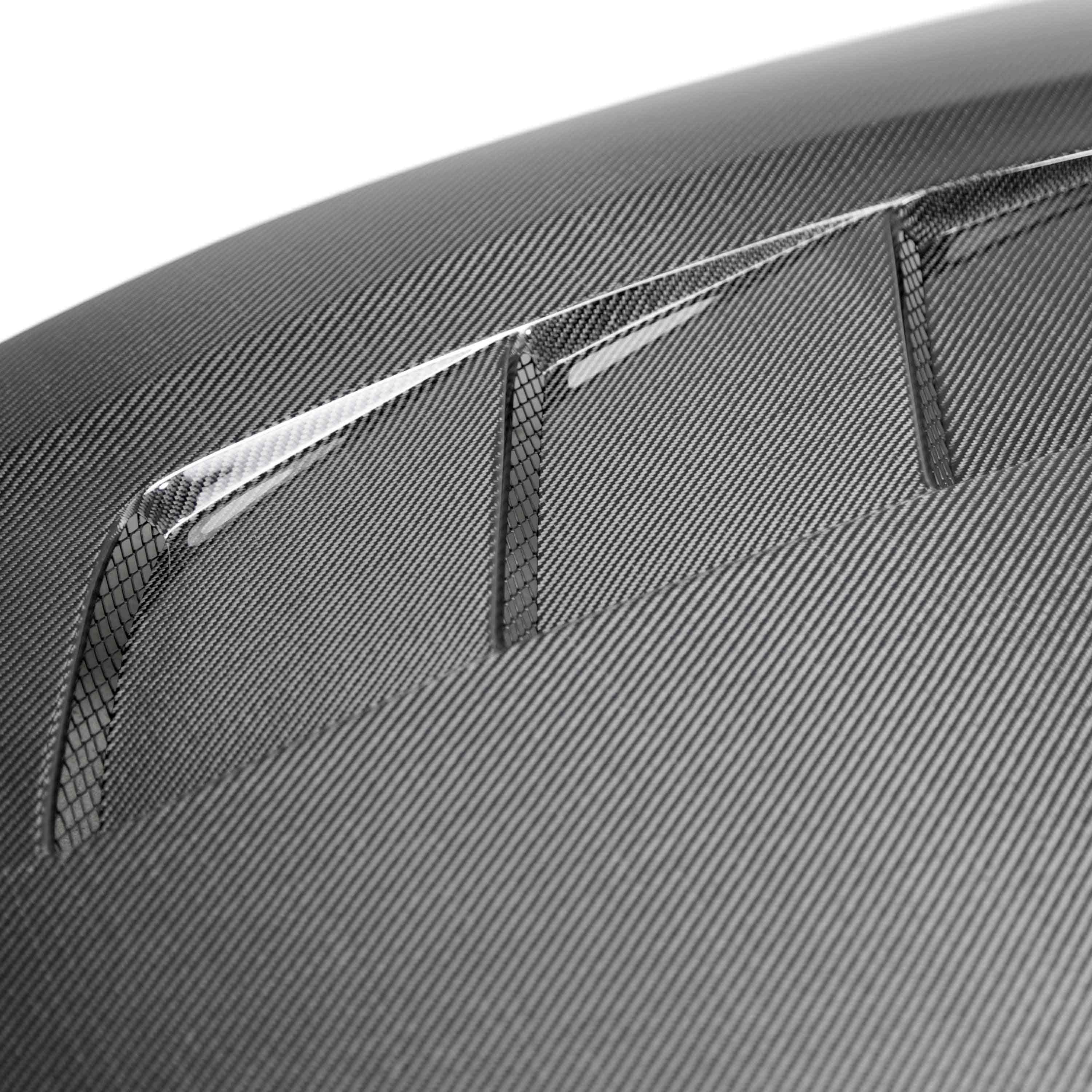 Seibon TS-Style Carbon Fiber Hood - 2018-2023 Kia Stinger