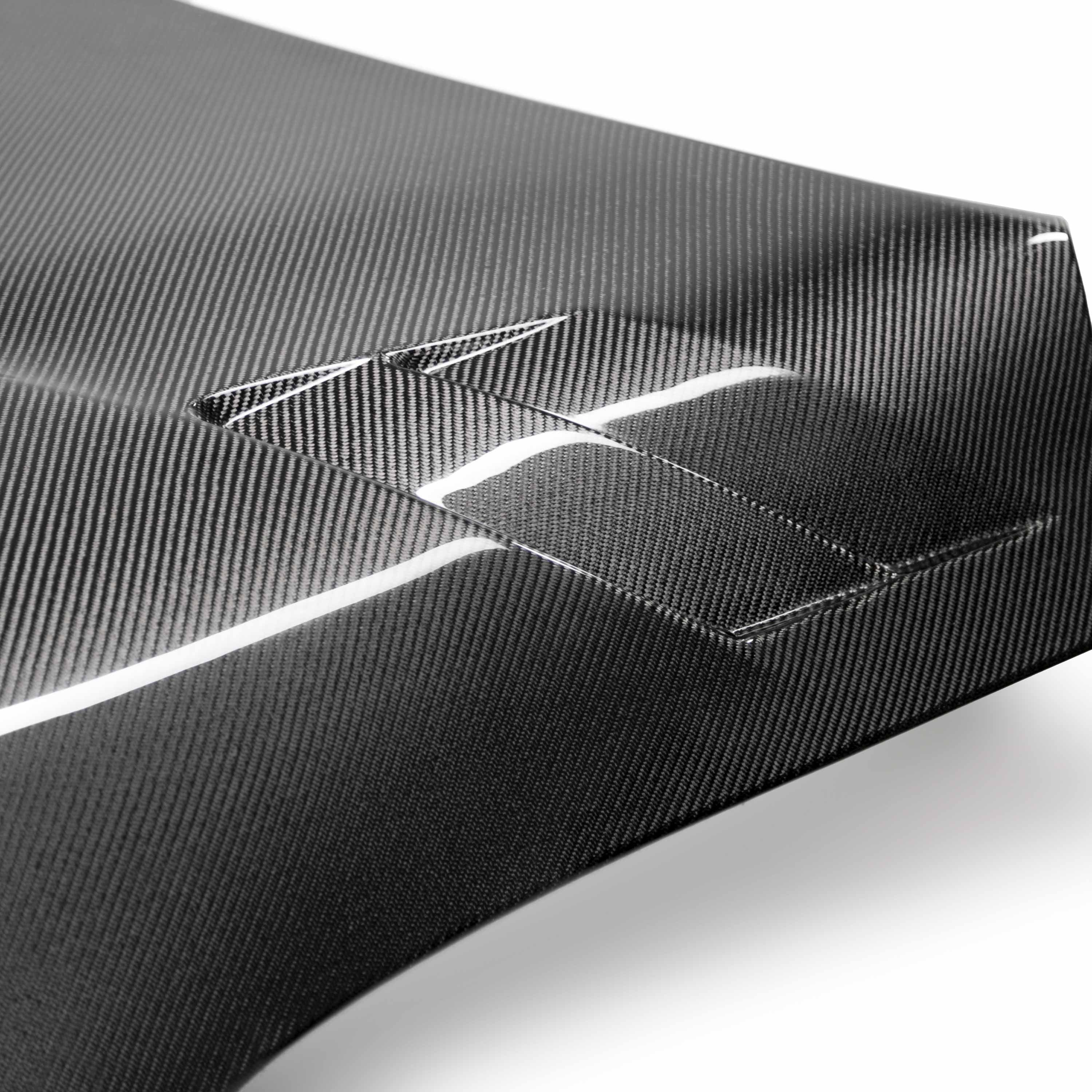 Seibon TSII-Style Double Sided Carbon Fiber Hood - 2020-2024 Toyota GR Supra