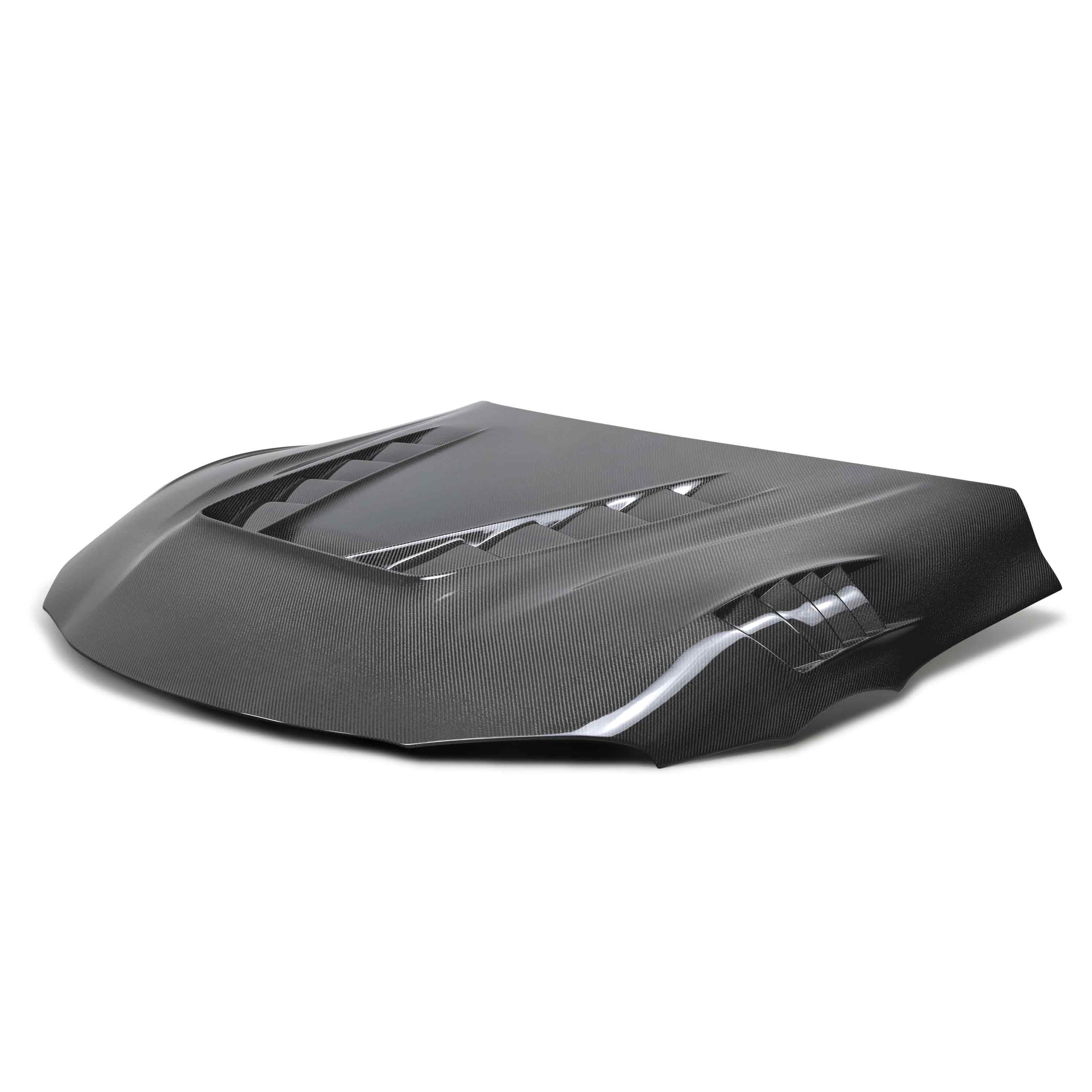 Seibon TV-Style Double Sided Carbon Fiber Hood - 2020-2023 Toyota Supra