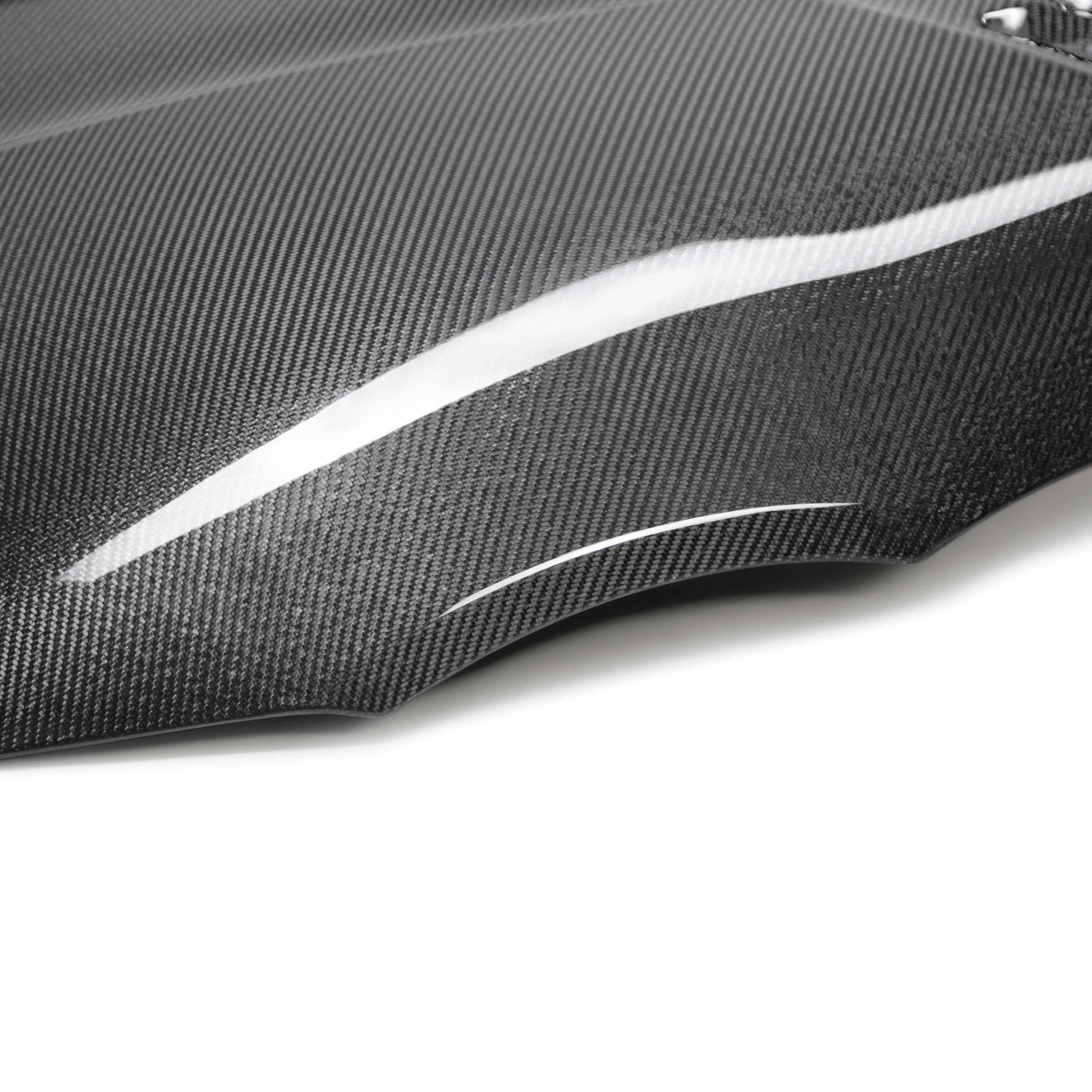 Seibon VS-Style Double Sided Carbon Fiber Hood - 2020-2024 Toyota GR Supra