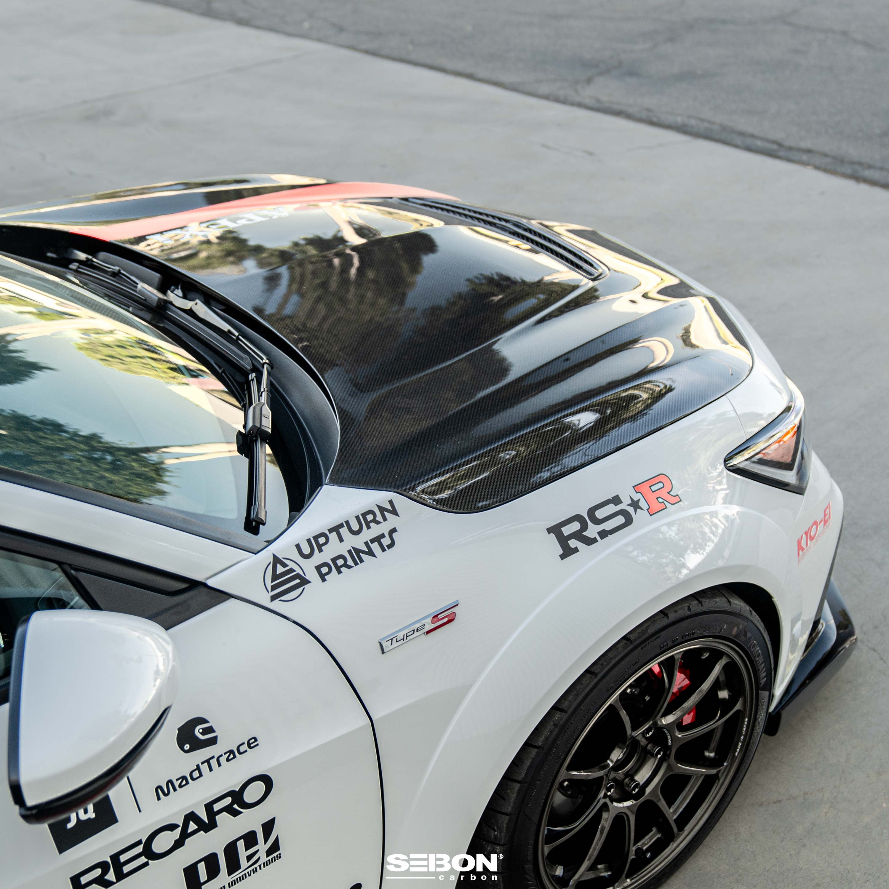 Seibon OEM-Style Double-Sided Carbon Fiber Hood - 2024-2025 Acura Integra Type S