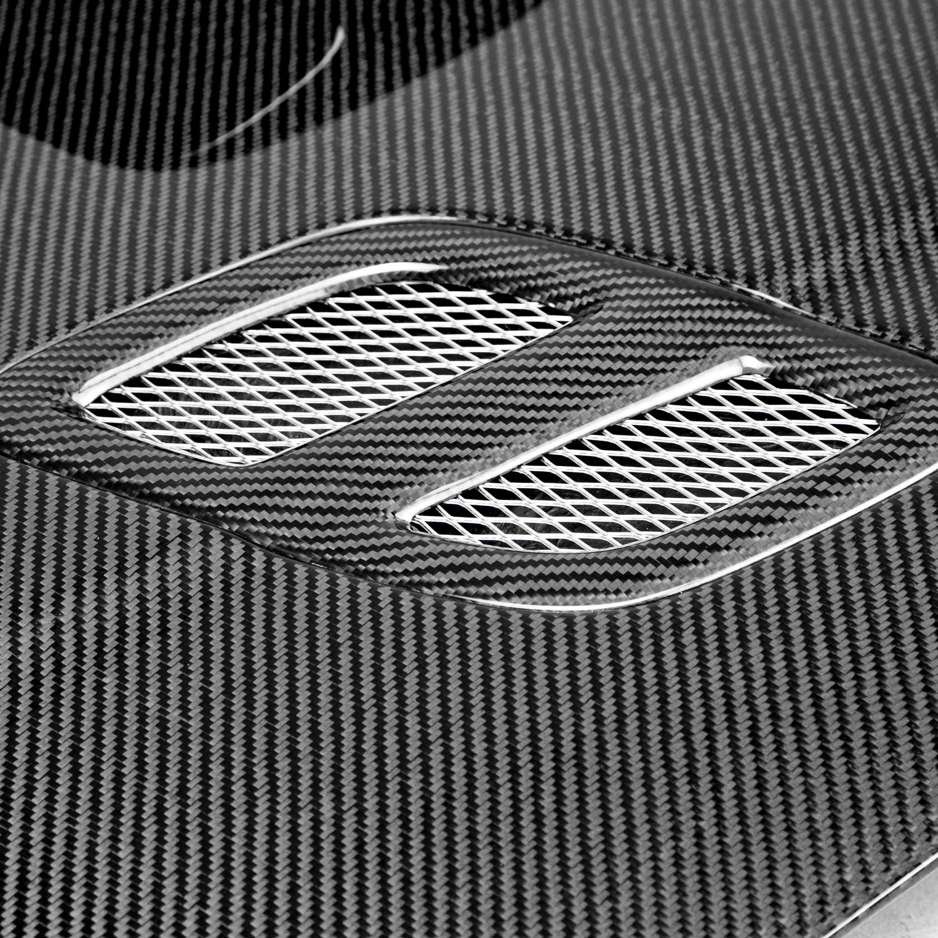 Seibon OEM-Style Carbon Fiber Hood - 1998-2001 Subaru Impreza