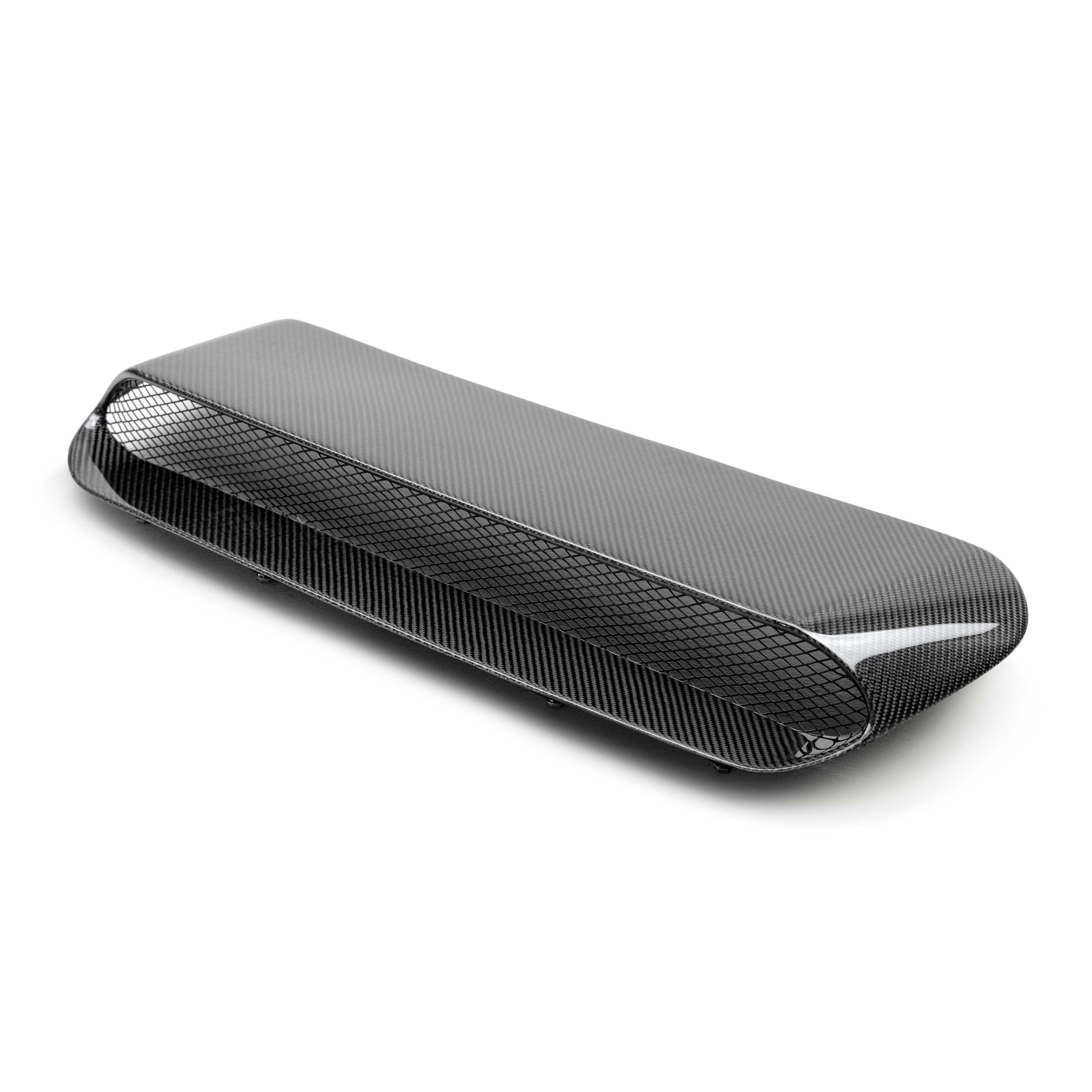 Seibon H-Style Carbon Fiber Hood Scoop - 2022-2024 Subaru WRX (1" Taller Than Stock Scoop)