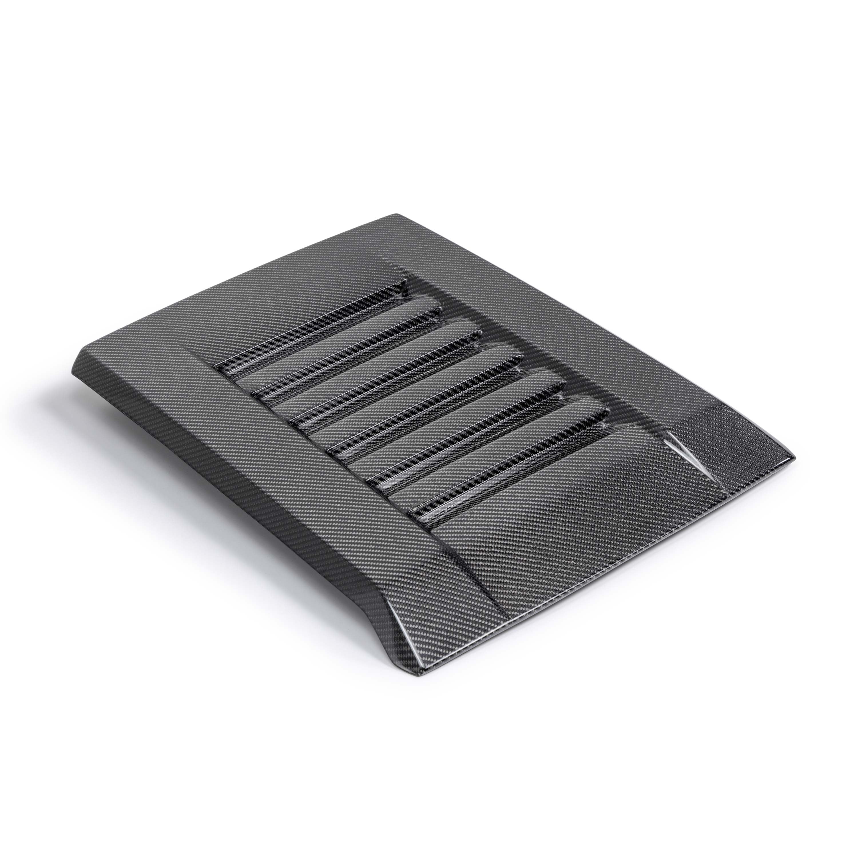 Seibon Pro-Style Carbon Fiber Hood Scoop - 2024-2026 Toyota Tacoma TRD Sport/TRD Pro
