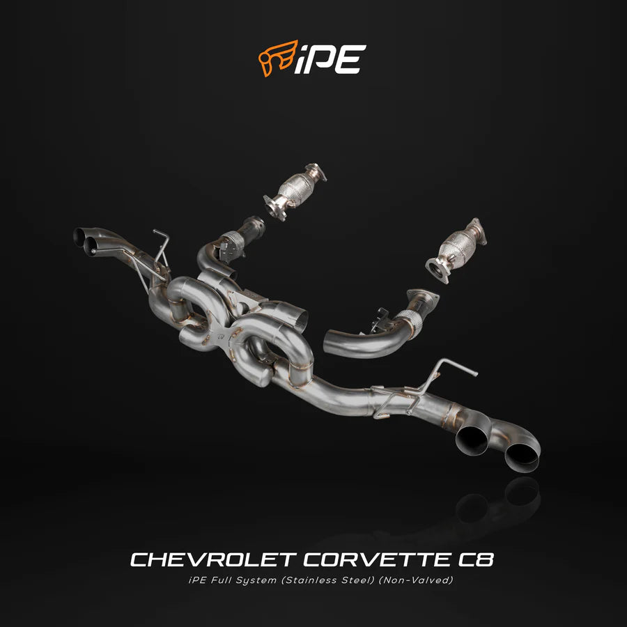 iPE Full Exhaust System for 2019+ Chevrolet C8 Corvette Stingray