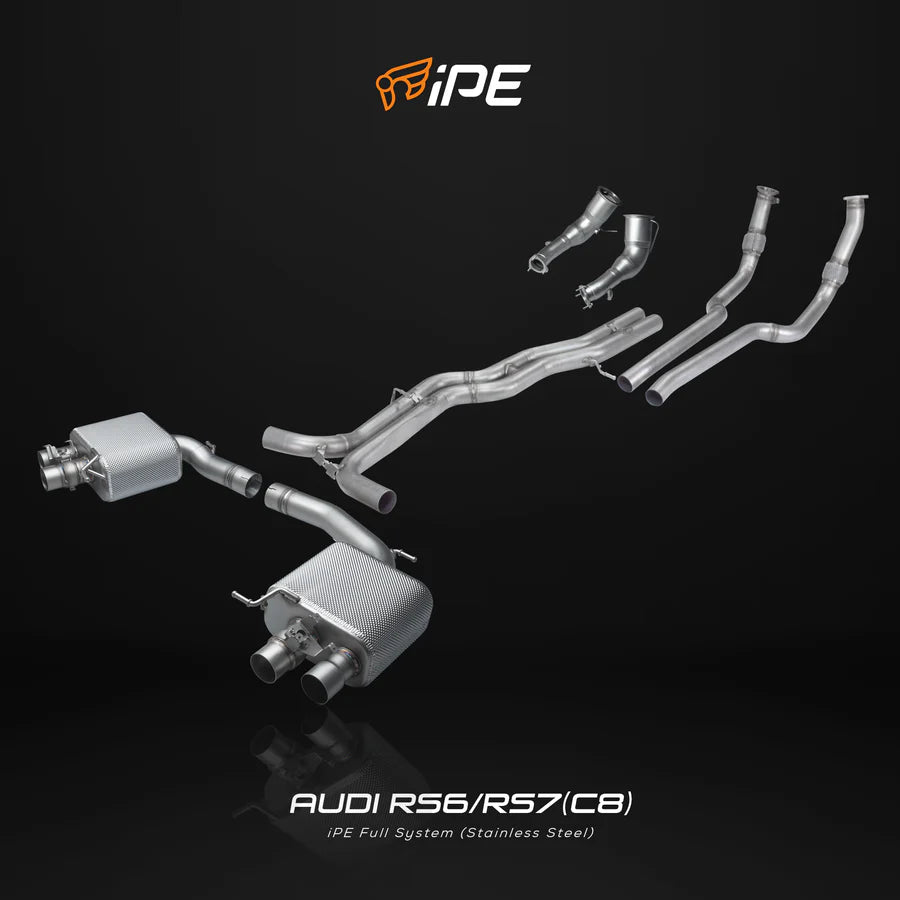 iPE Full Exhaust System for 2020+ Audi C8 RS6/RS7