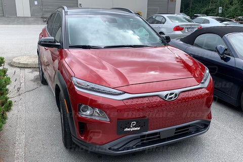 Rho-Plate V2 License Plate Relocator - Hyundai Kona Electric - 2019-2022
