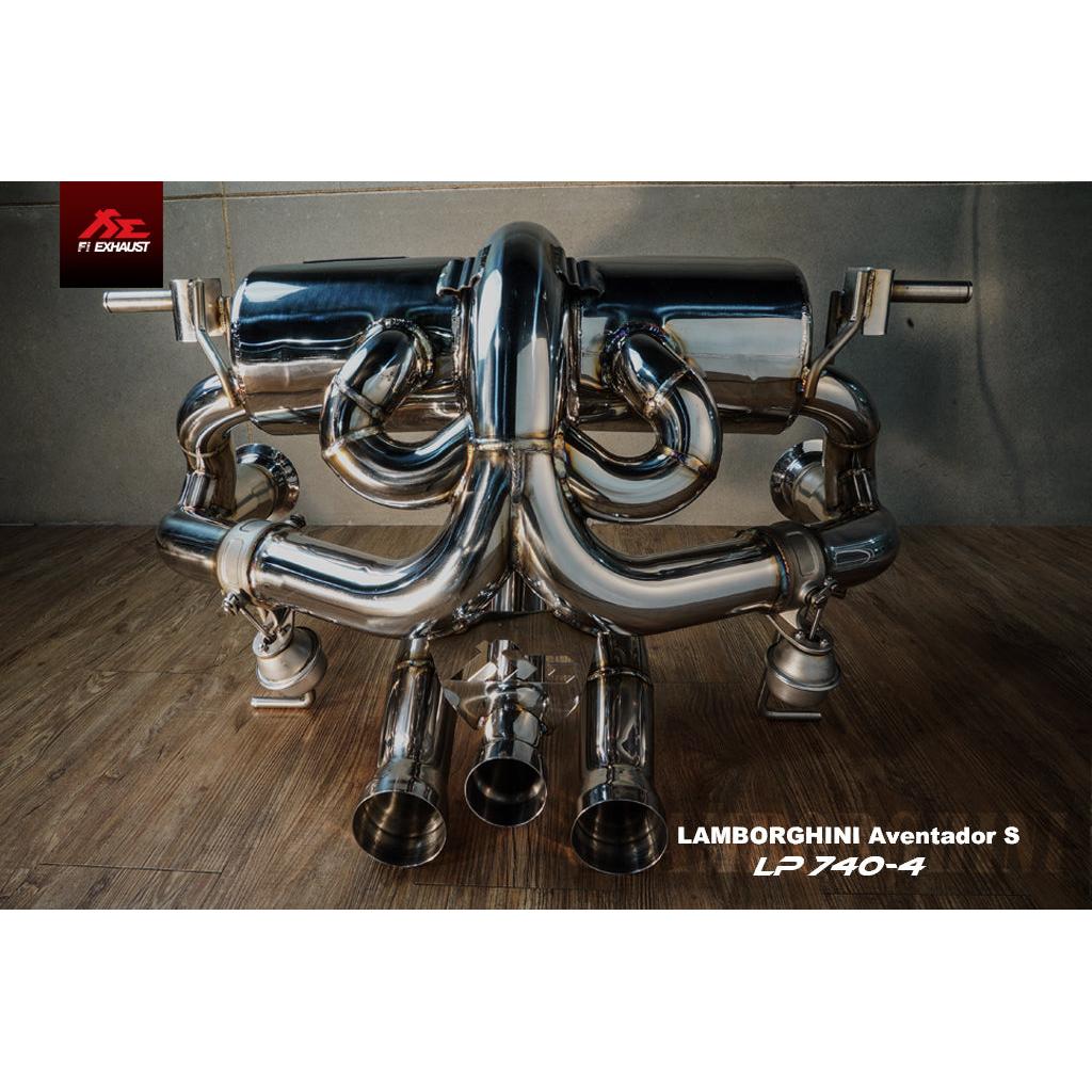 Fi Exhaust Full Exhaust System for 2016-2011 Lamborghini Aventador S LP740-4