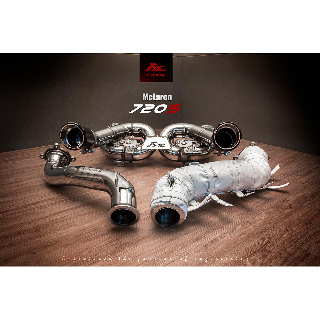 Fi Exhaust Full Exhaust System for 2017-2023 McLaren 720S