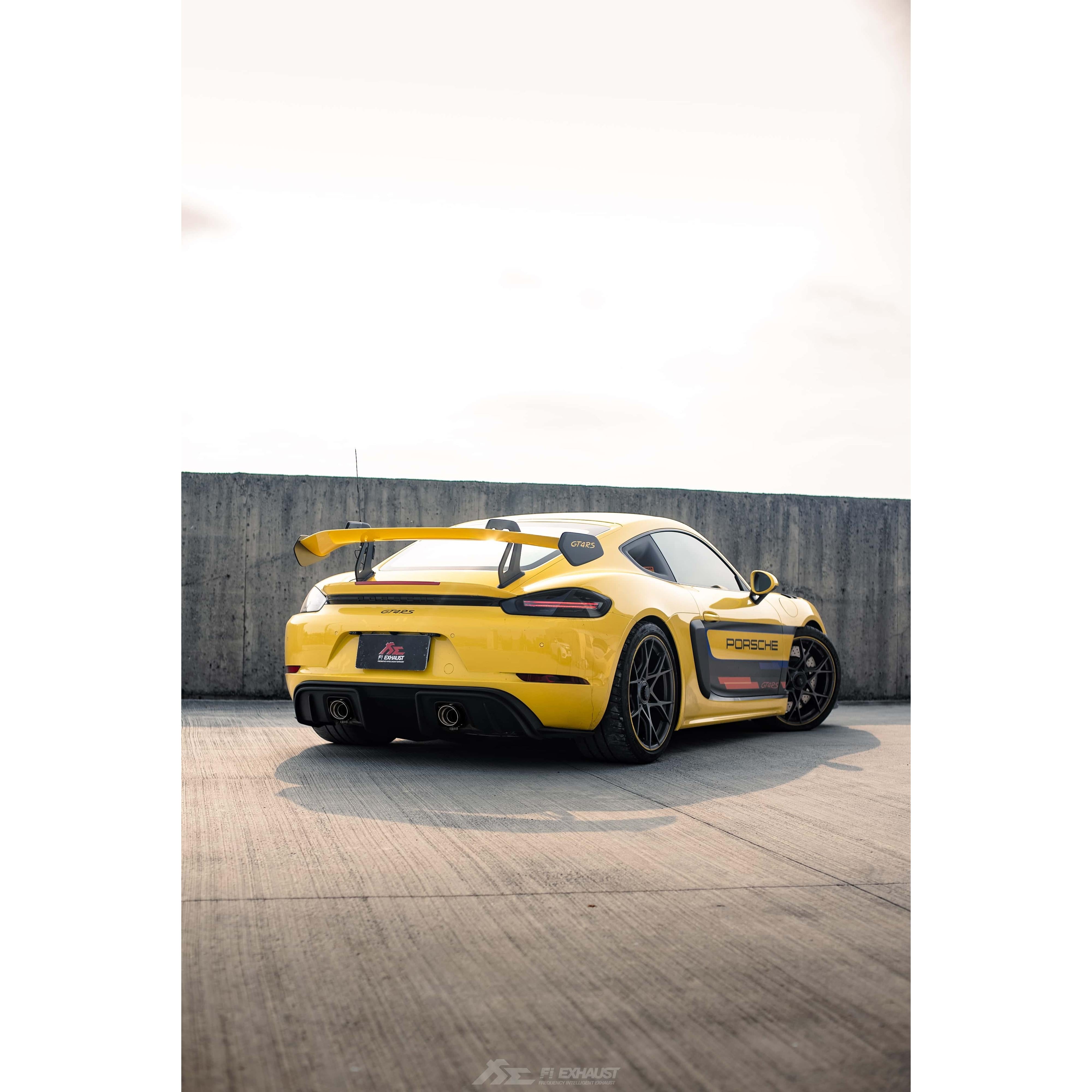 Fi Exhaust Full Exhaust System for 2022+ Porsche 718 Cayman GT4RS/Spyder RS
