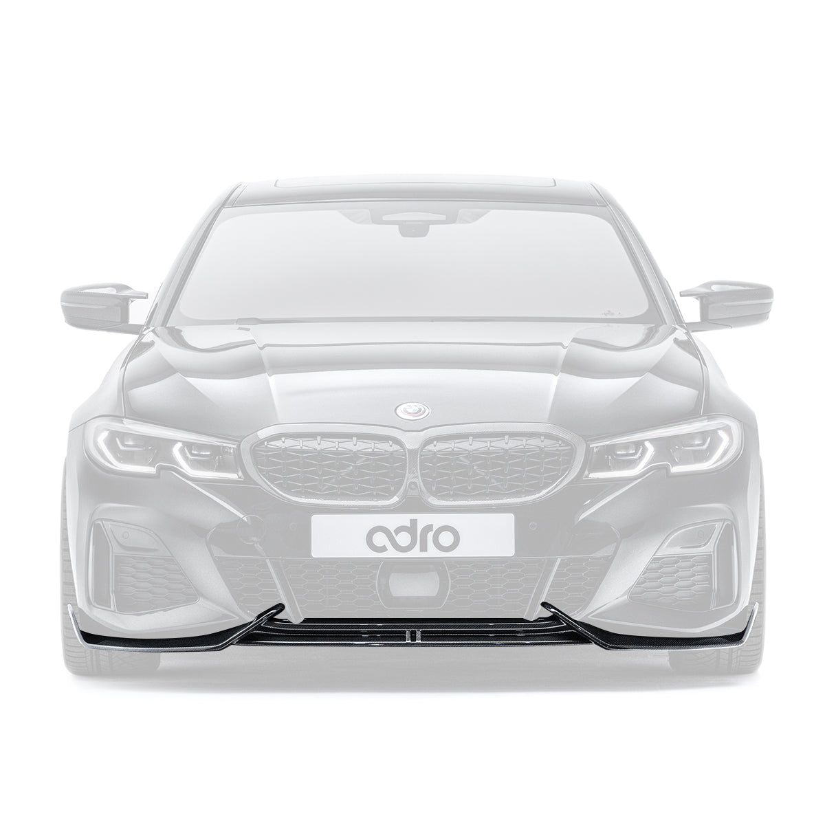 ADRO BMW G20 (PRE-LCI) M340i Carbon Fiber Front Lip (2020-2022)