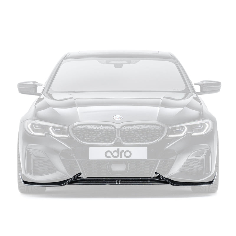 ADRO 2020-2022 BMW G20 M340i Carbon Fiber Front Lip