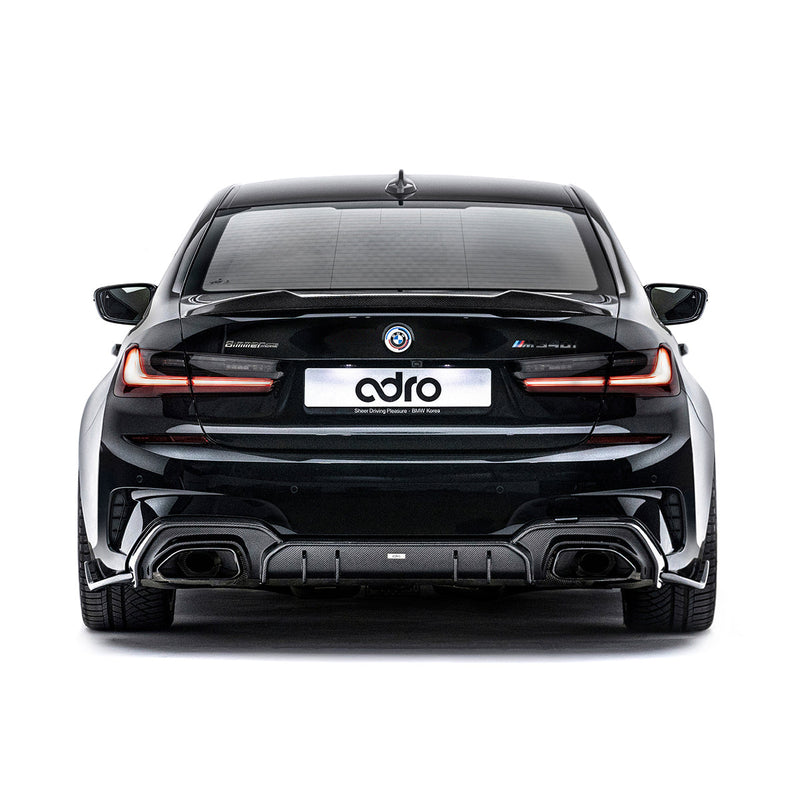 ADRO 2020-2022 BMW G20 M340i Carbon Fiber Rear Diffuser