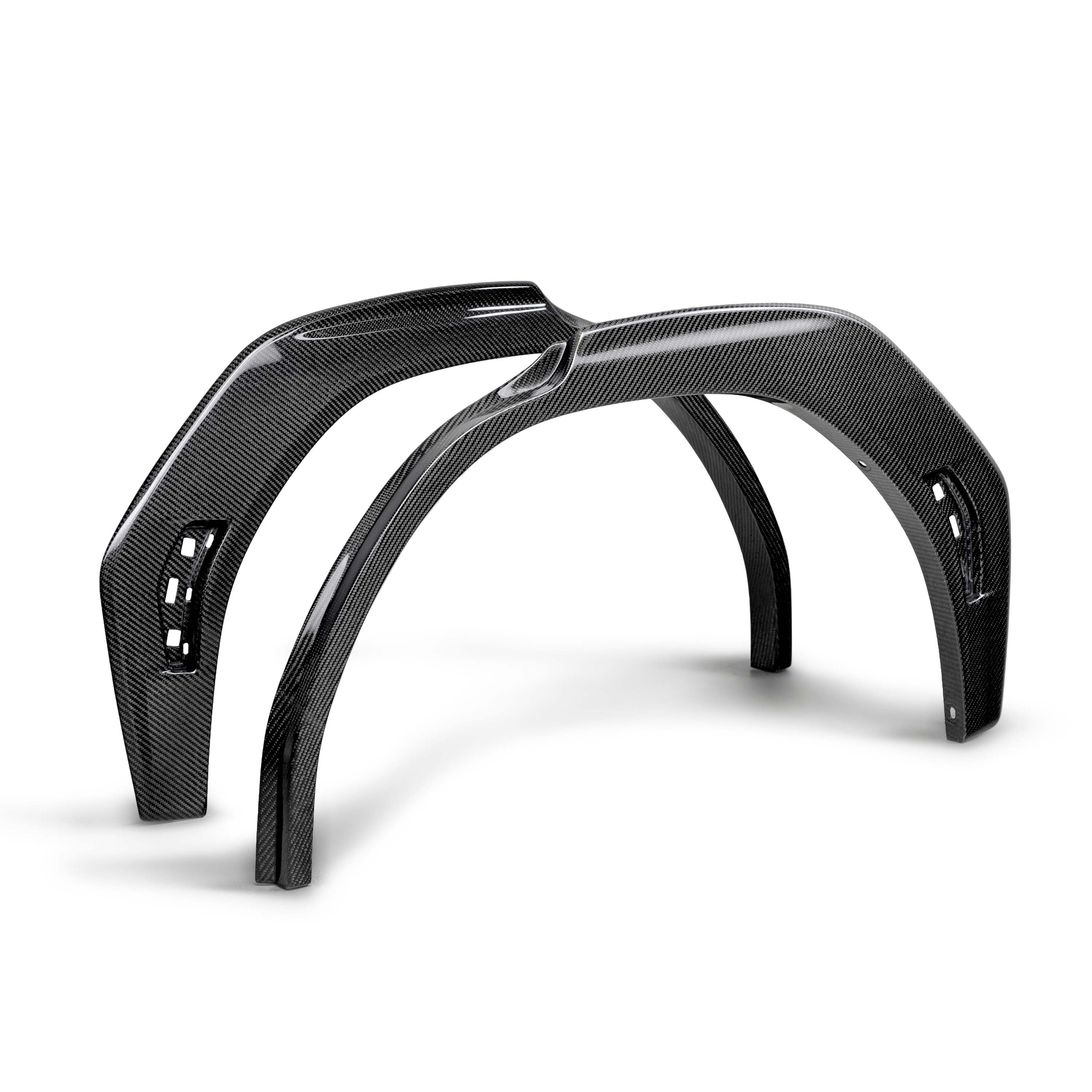 Seibon Carbon Fiber Rear Fender Trim - 2022-2024 Subaru WRX